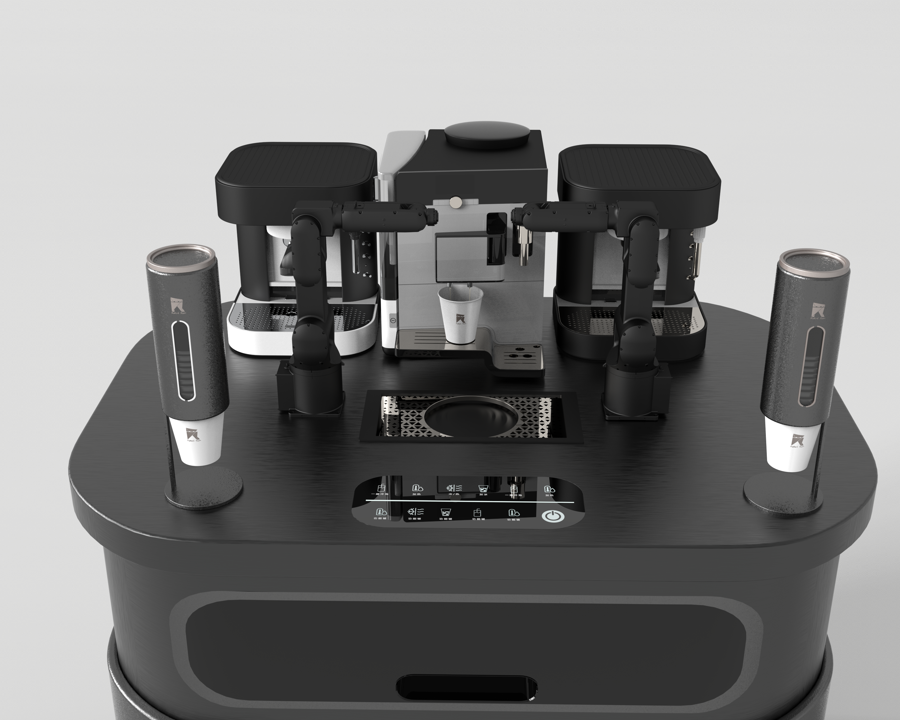 Intelligent tea bar machine，