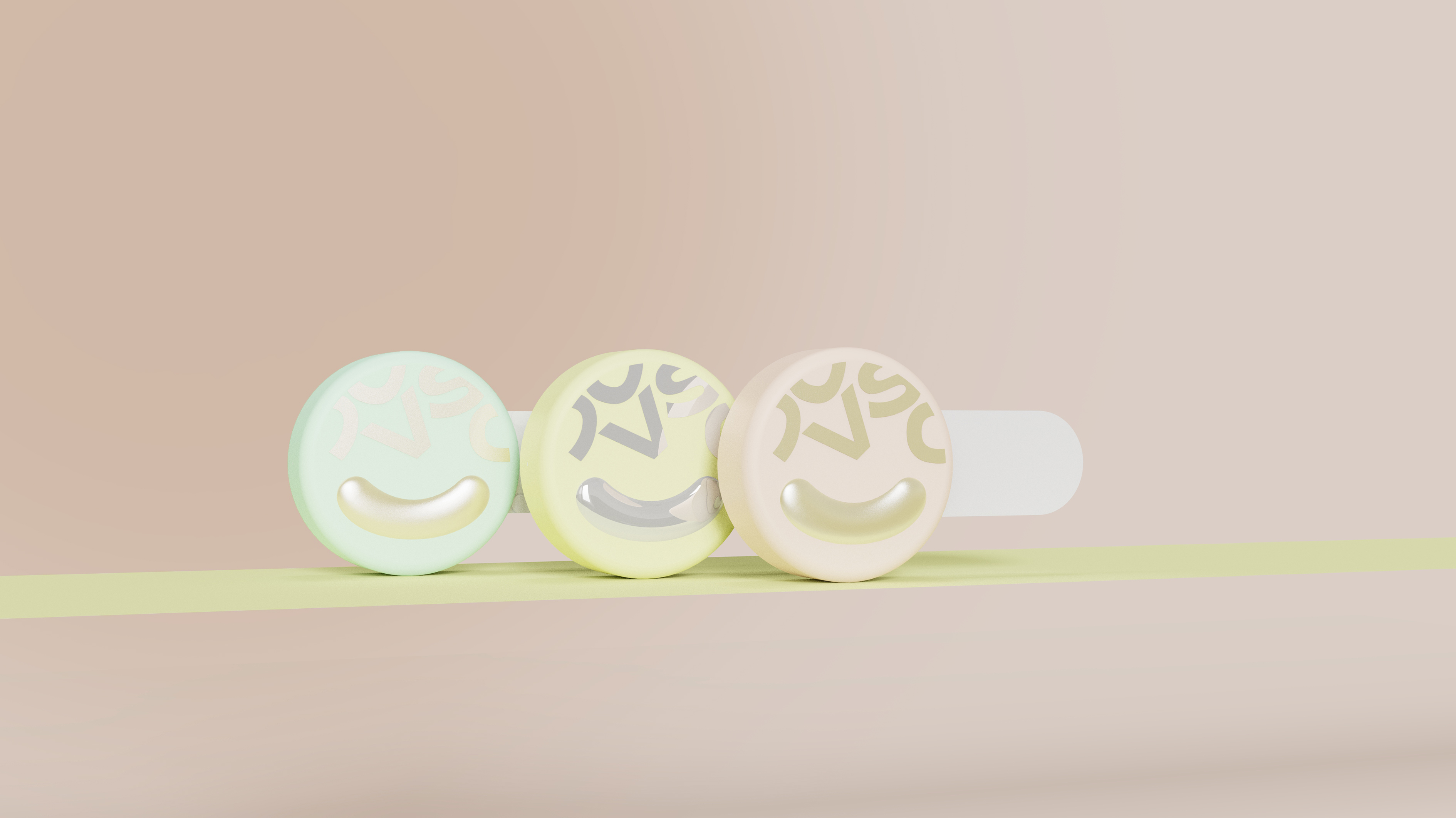 Smile, beauty instrument, light lines, light black, eye care，