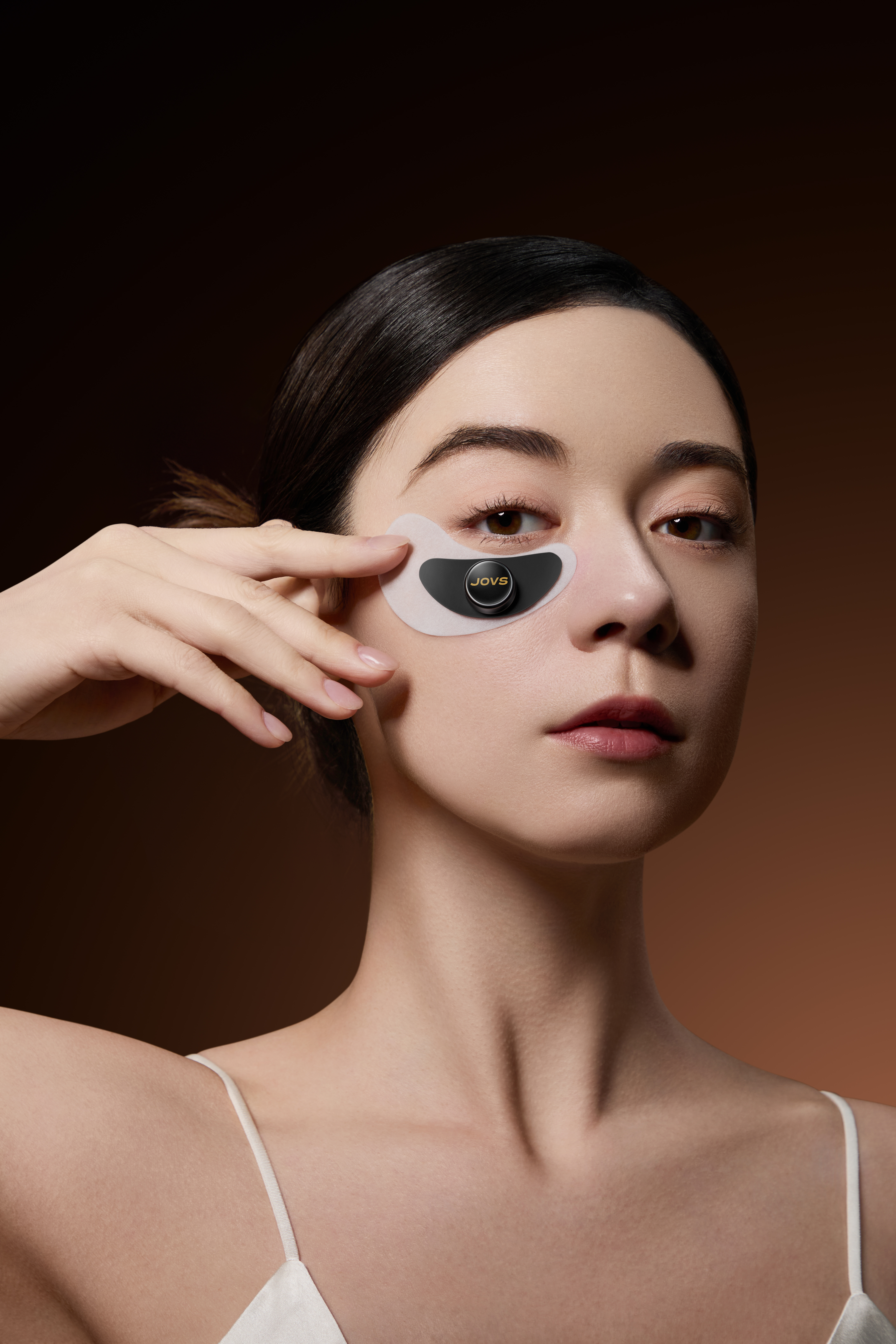 Smile, beauty instrument, light lines, light black, eye care，