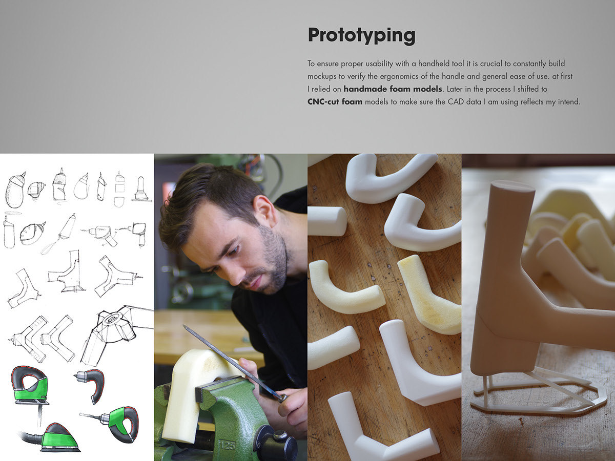 industrial design，product design，Electric tool，Bosch ，