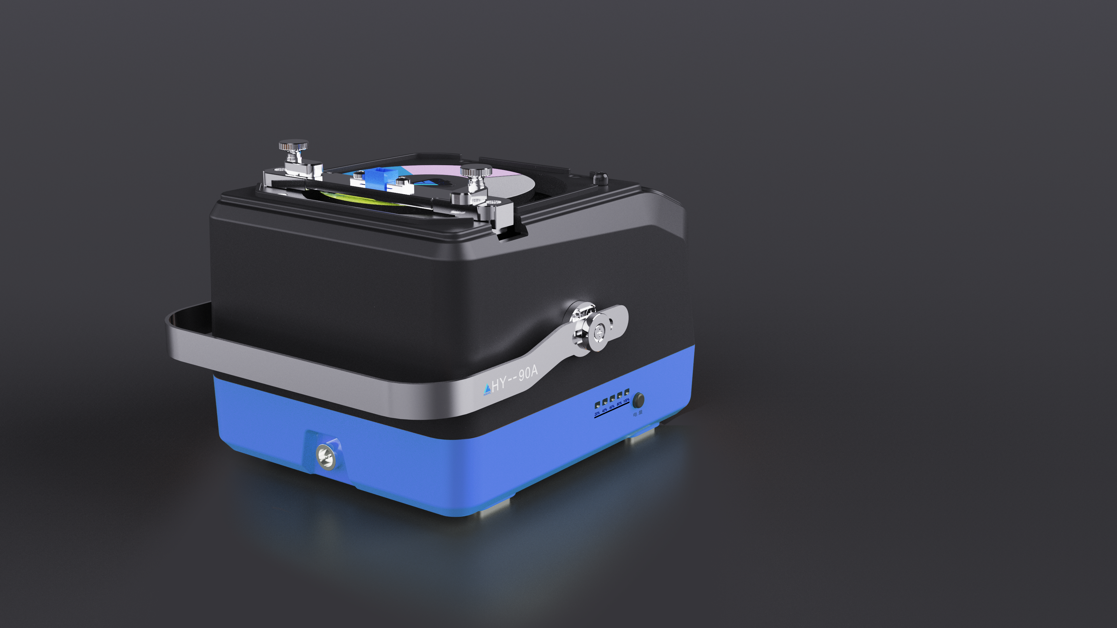 Product appearance design，optical fiber grinding machine，optical fiber end-forming machine，optical fiber melting end machine，equipment design ，