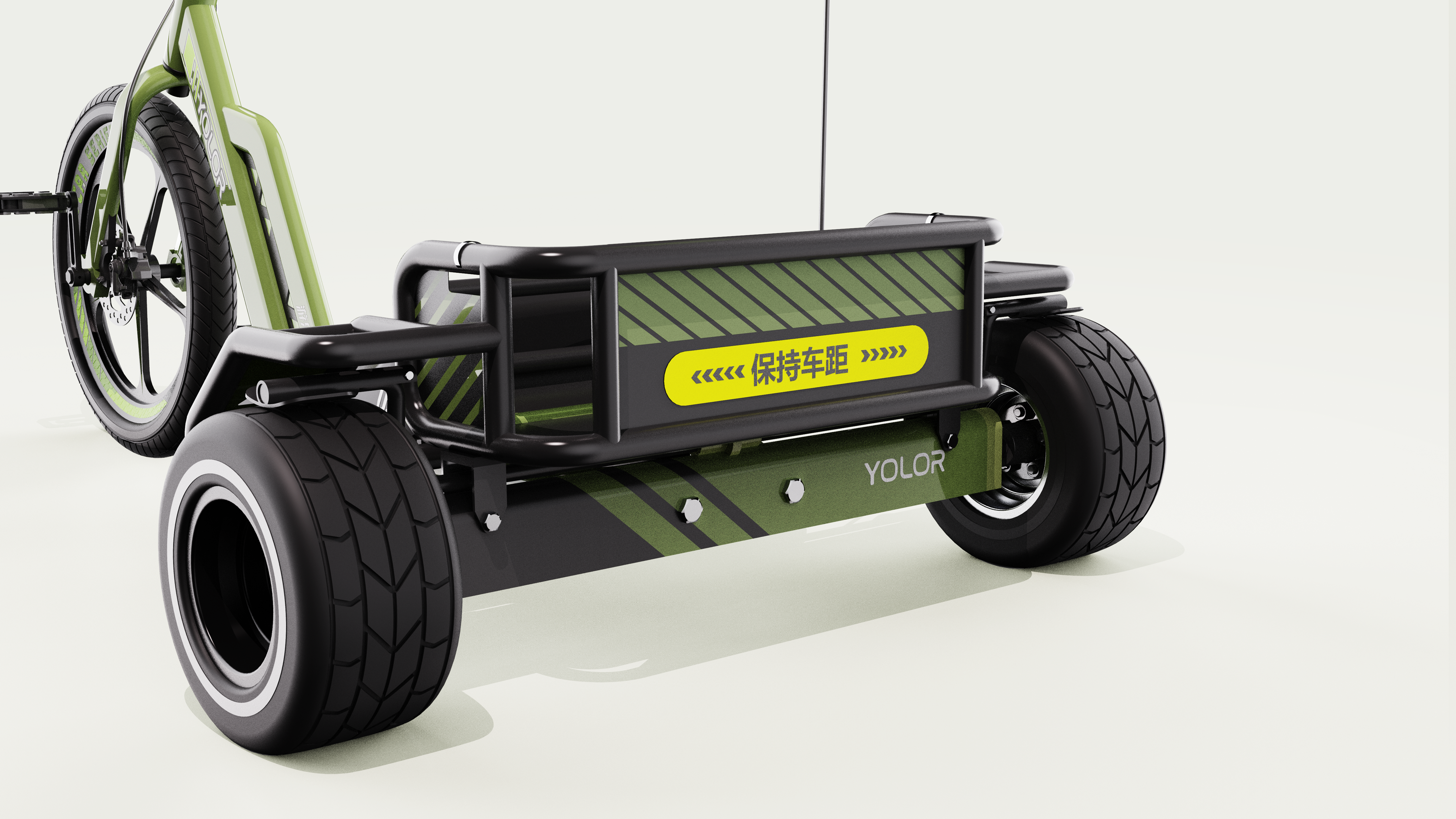 Tricycle design，Sightseeing car，Racing car，