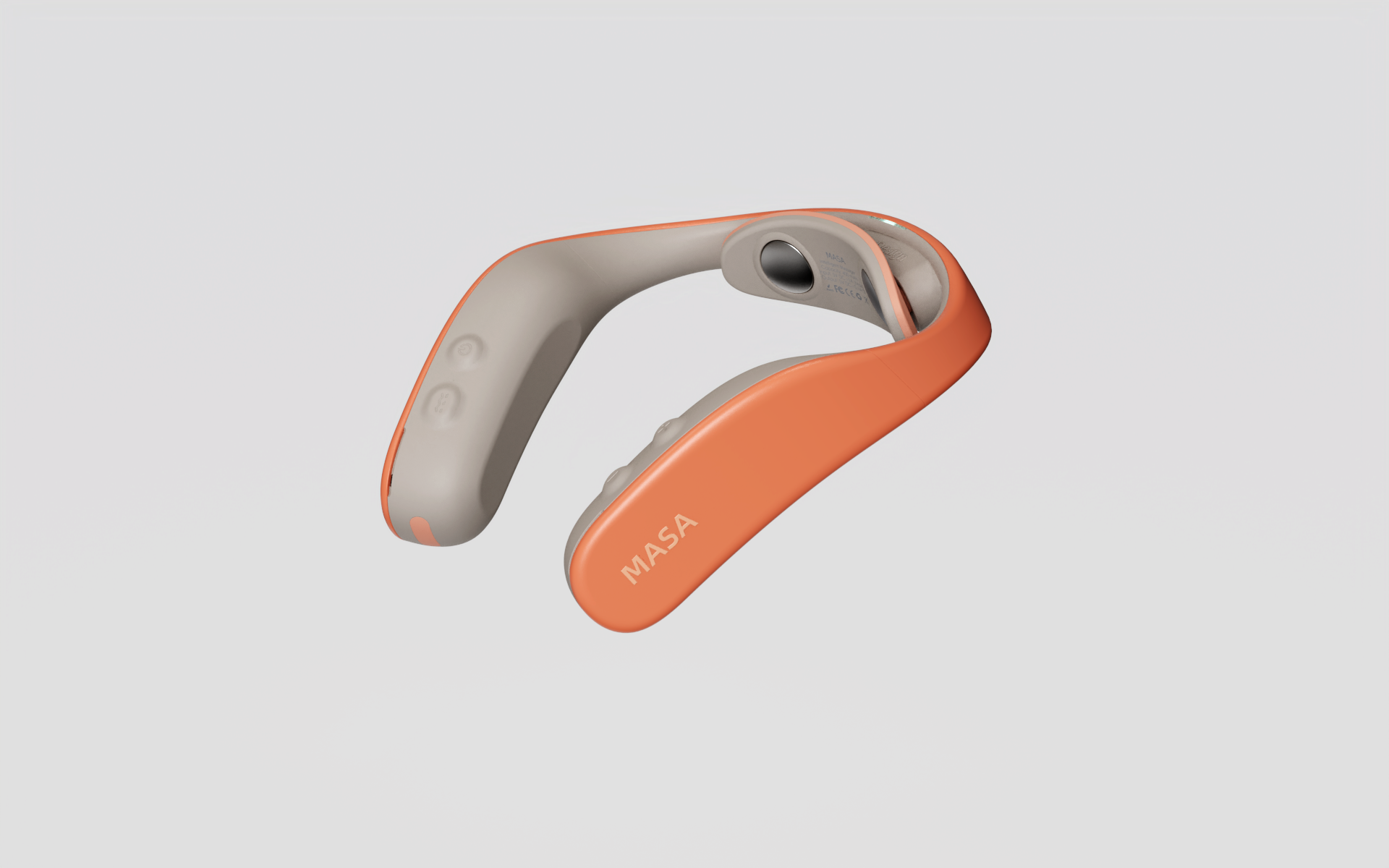 Massage apparatus，industrial design，product design，Great health，physiotherapy，artificial intelligence，wear，