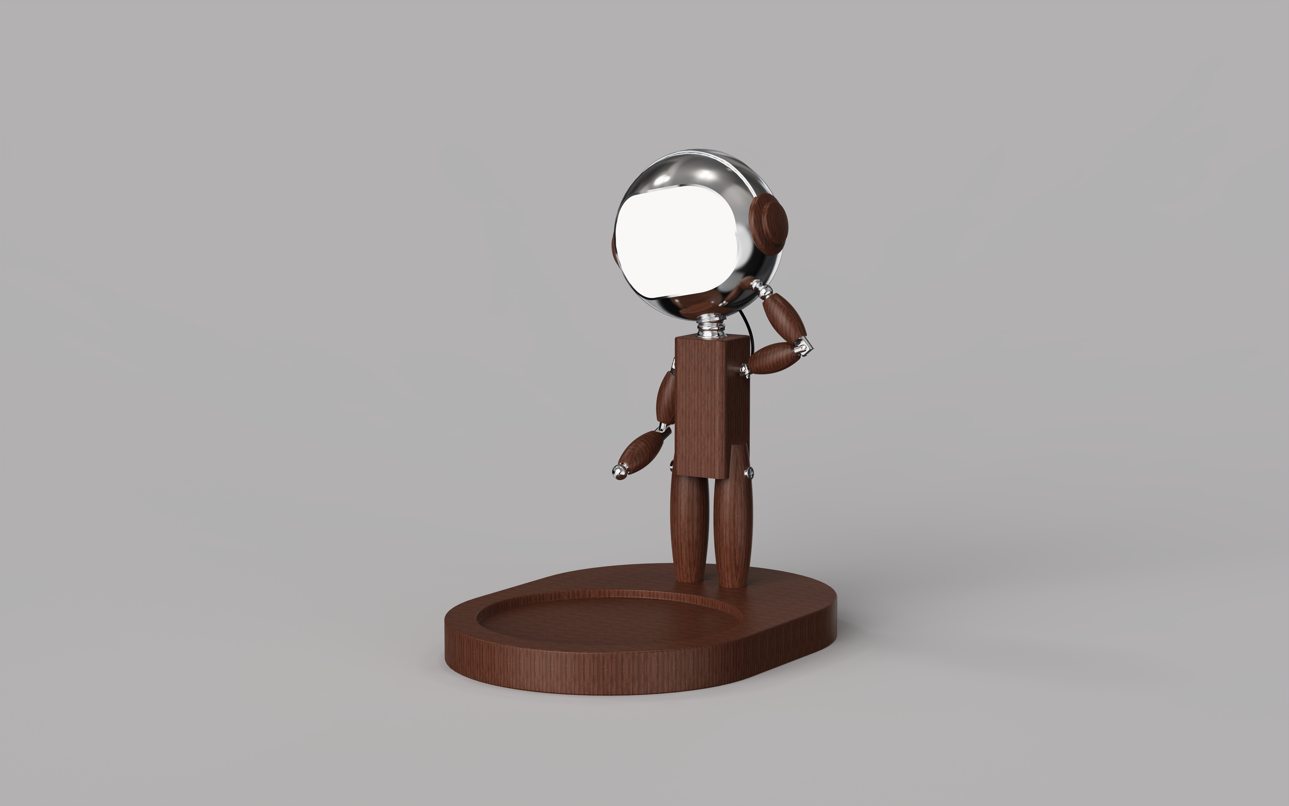 Small desk lamp，Gift lamp，Wood table lamp，Lamp design，Lighting design，Spaceman Table Lamp，Stickman Table Lamp，Creative desk lamp，