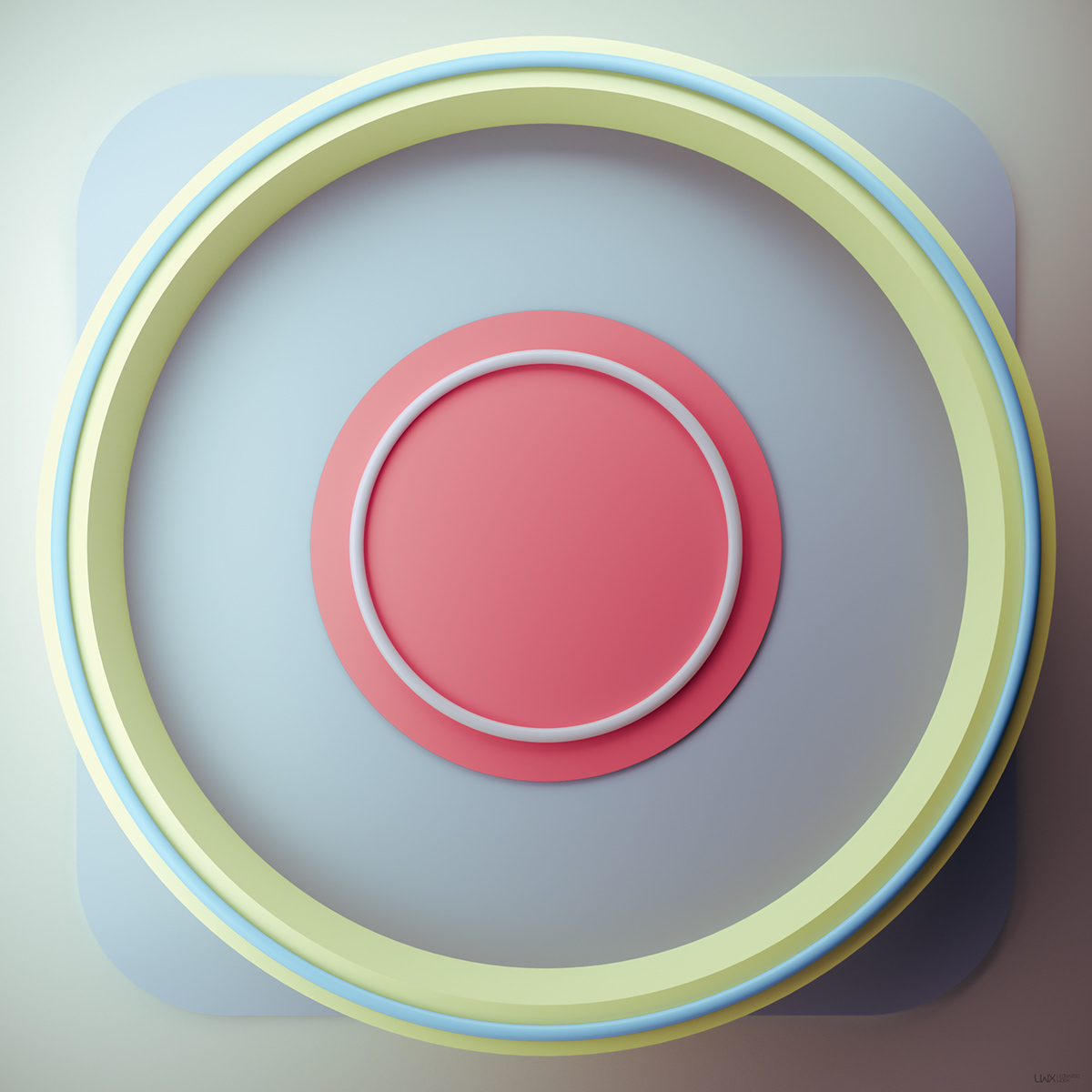 palette，circular，modularization，modern art，