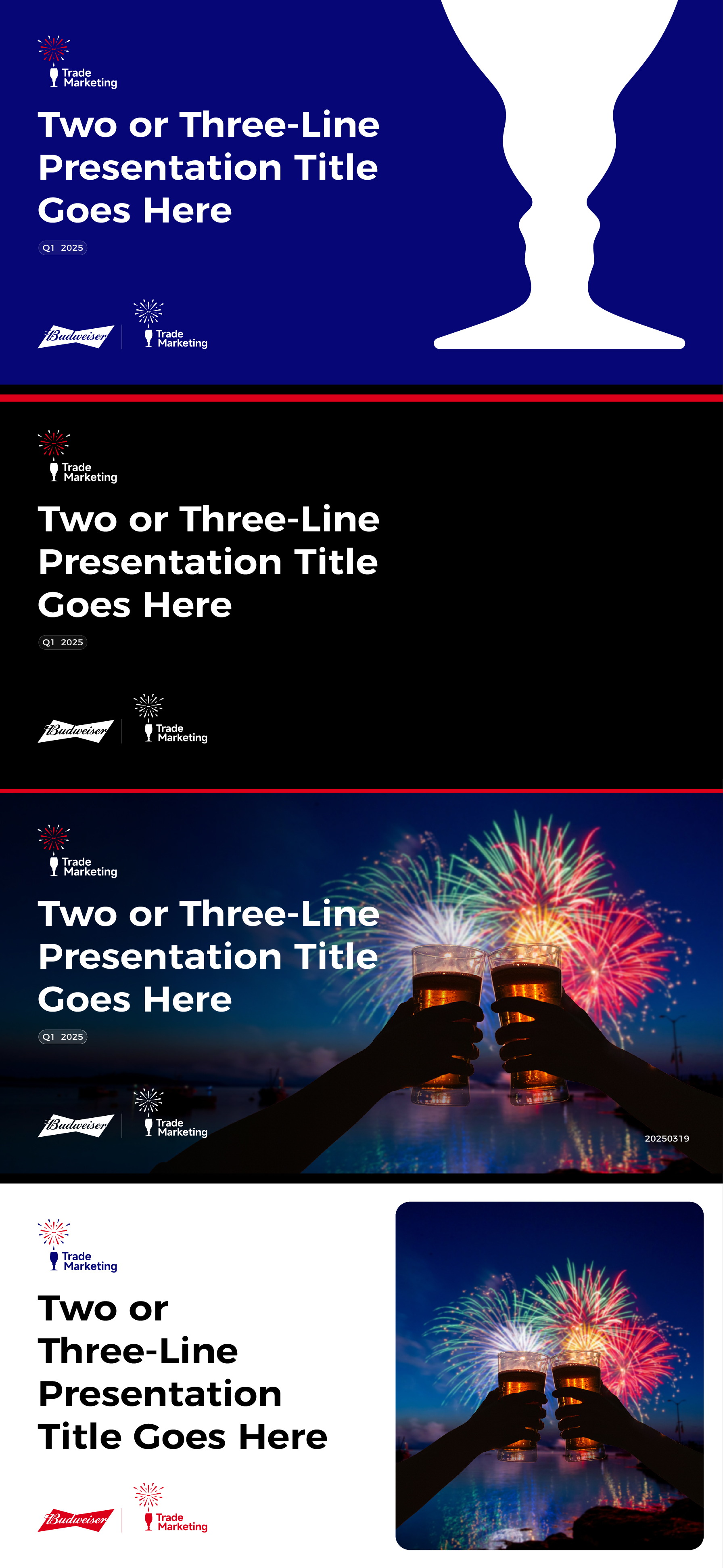 Original works，Budweiser Channel Marketing，Brand Logo Design，Team Logo，Brand design，Layout design，ppt template，graphic design ，