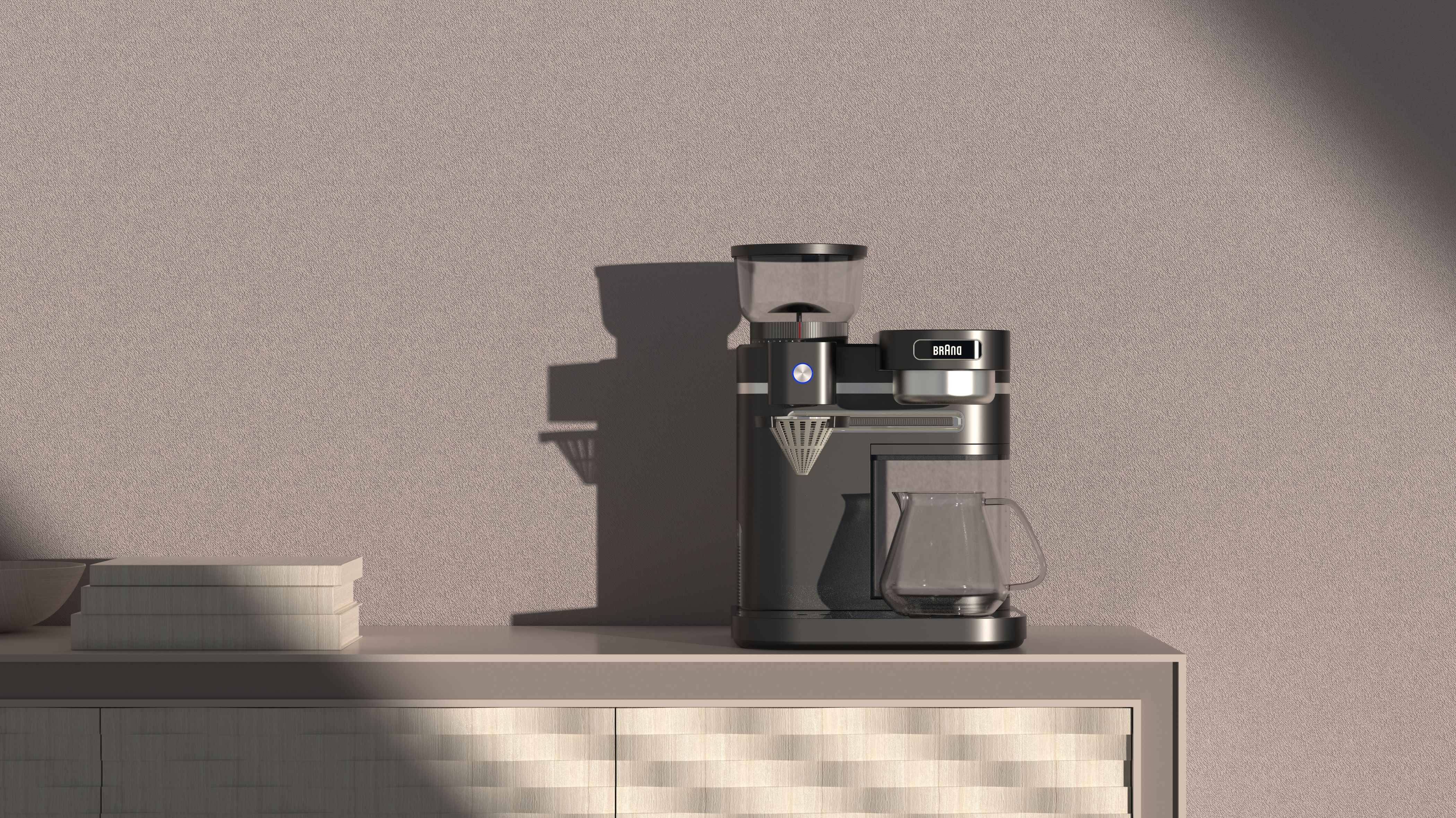 Drip coffee machine，Appearance design，Improve user experience，Functional integration，Adapt to multiple application scenarios，Make coffee by hand，