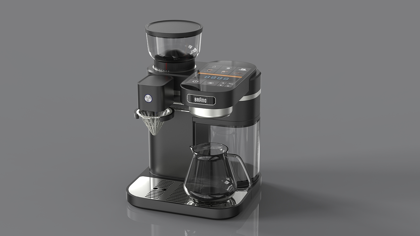 Drip coffee machine，Appearance design，Improve user experience，Functional integration，Adapt to multiple application scenarios，Make coffee by hand，