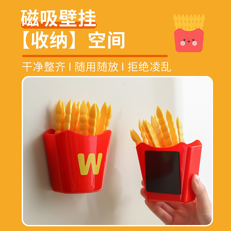 Home department store，lovely，Kitchen supplies，Clip，Fork，multi-function，Receive，product design，