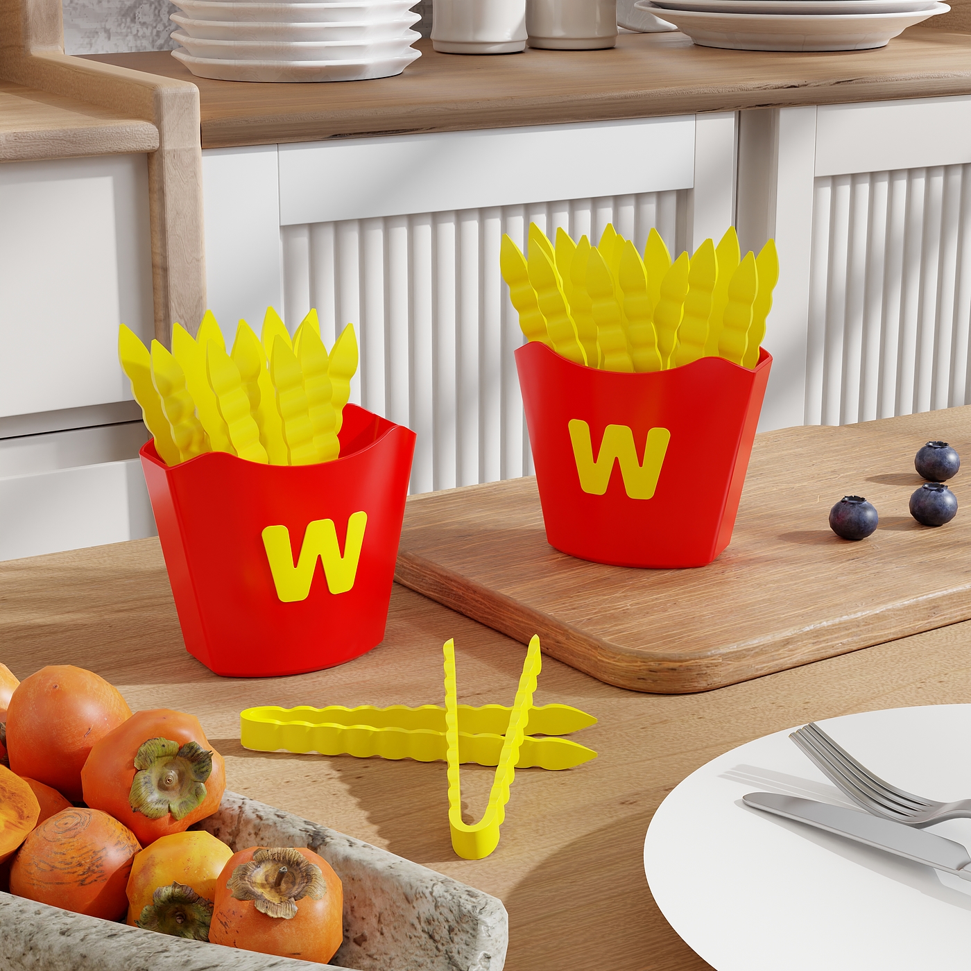 Home department store，lovely，Kitchen supplies，Clip，Fork，multi-function，Receive，product design，