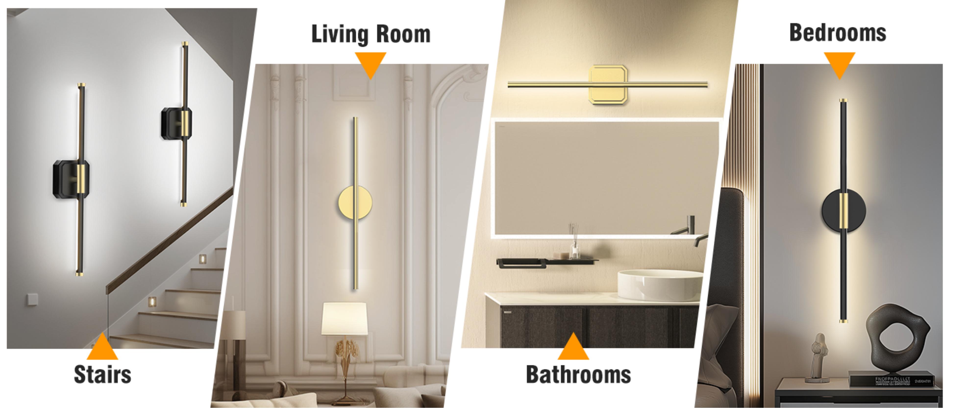 Wall lamp，Bathroom wall lamp，Home wall lamp，Metal wall lamp，Rechargeable wall lamp，wireless wall lamp，