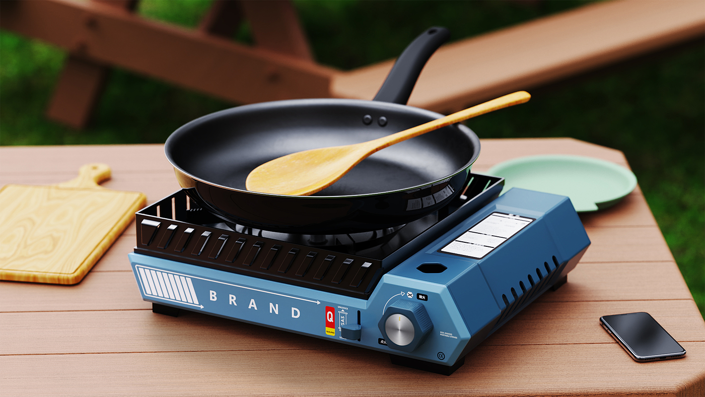 Outdoor appliances, design, scheme, effect diagram，