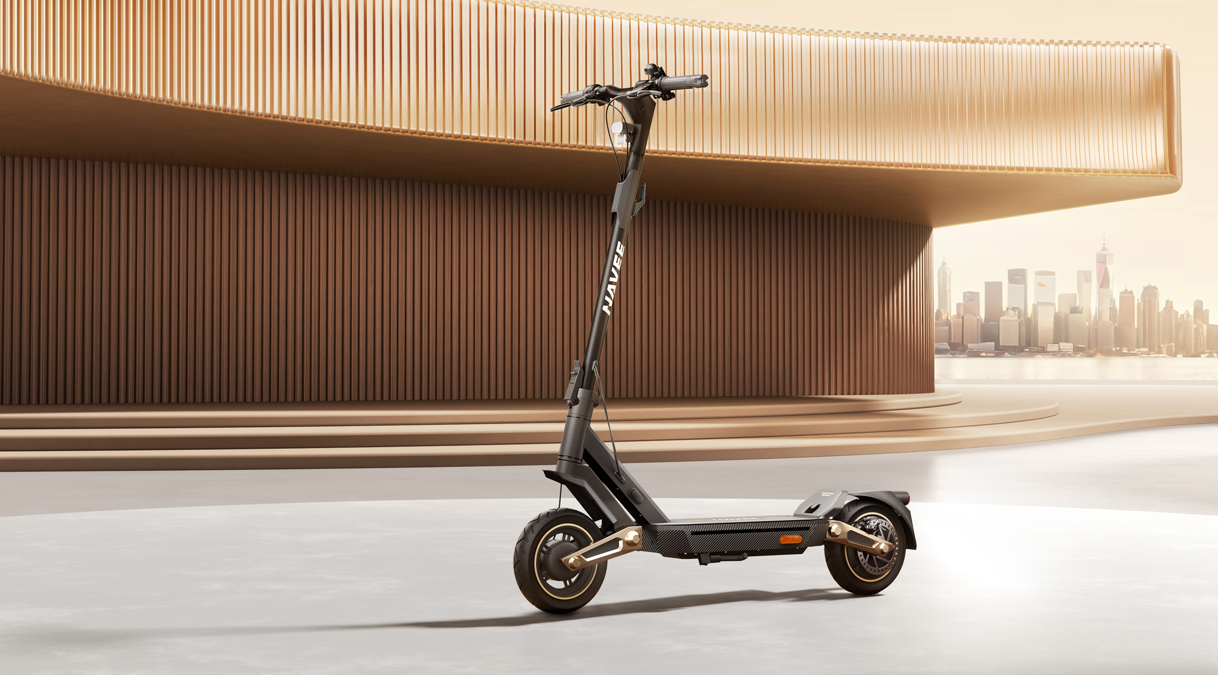 Scooter，Electric scooter，Render，vehicle，millet，Pursuit，