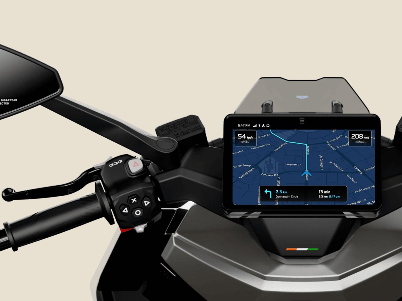 Electric scooter，radar collision avoidance，TESSERACT，High performance，