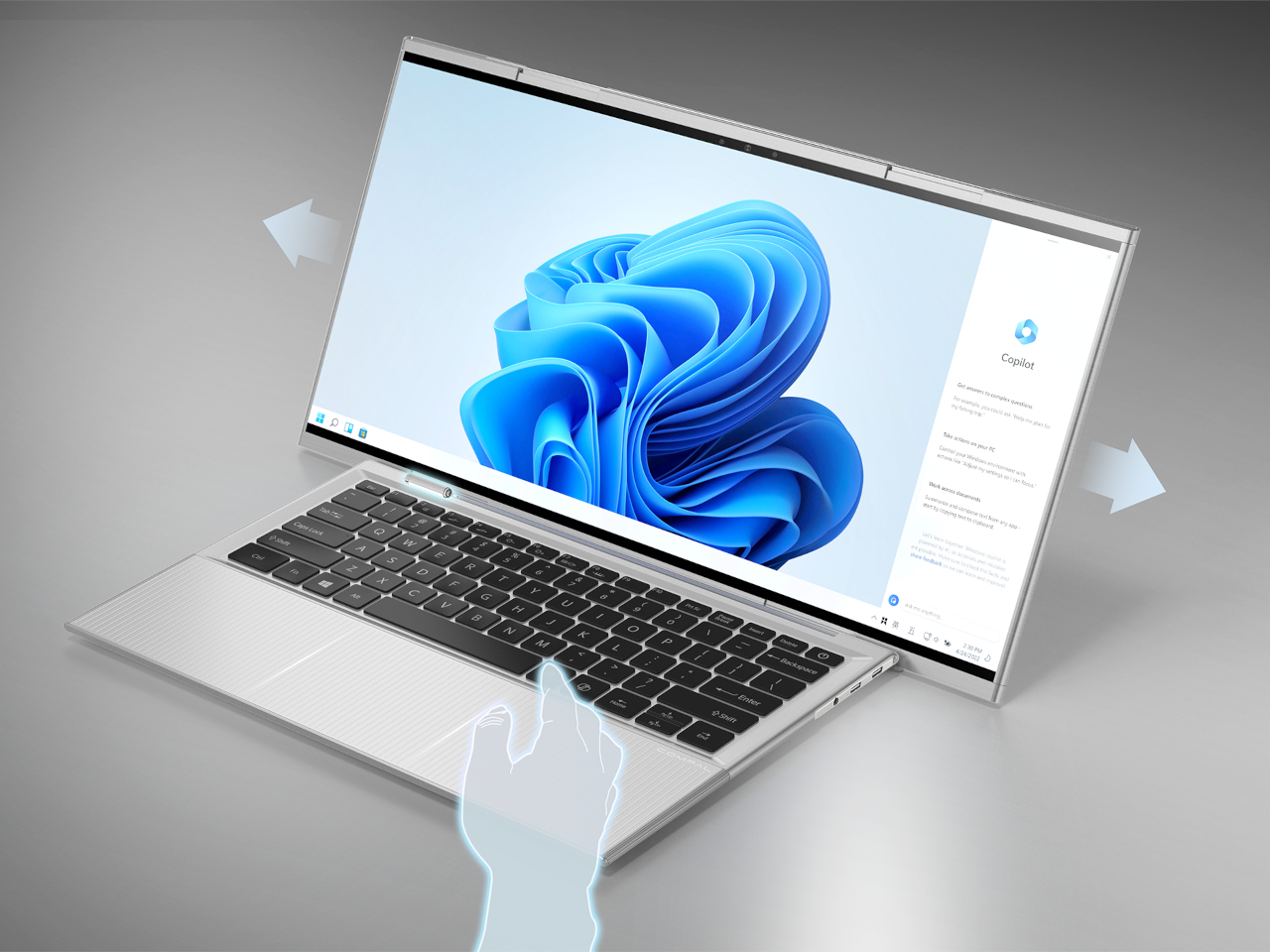 Curable screen，Notebook computer，Ultra Widescreen，COMPAL，