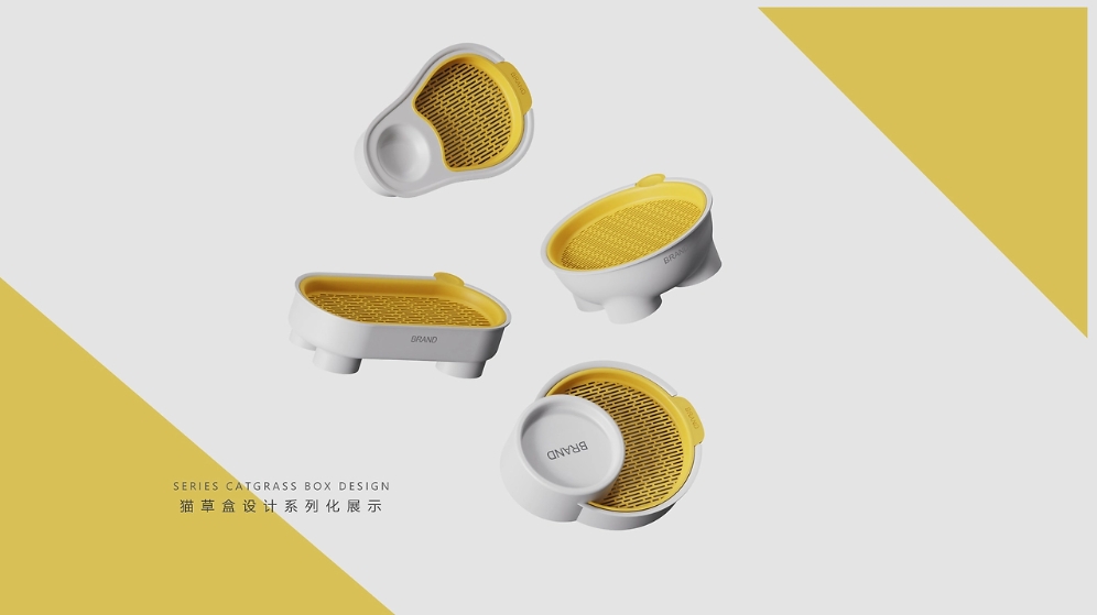 Cat grass box，product design，original，