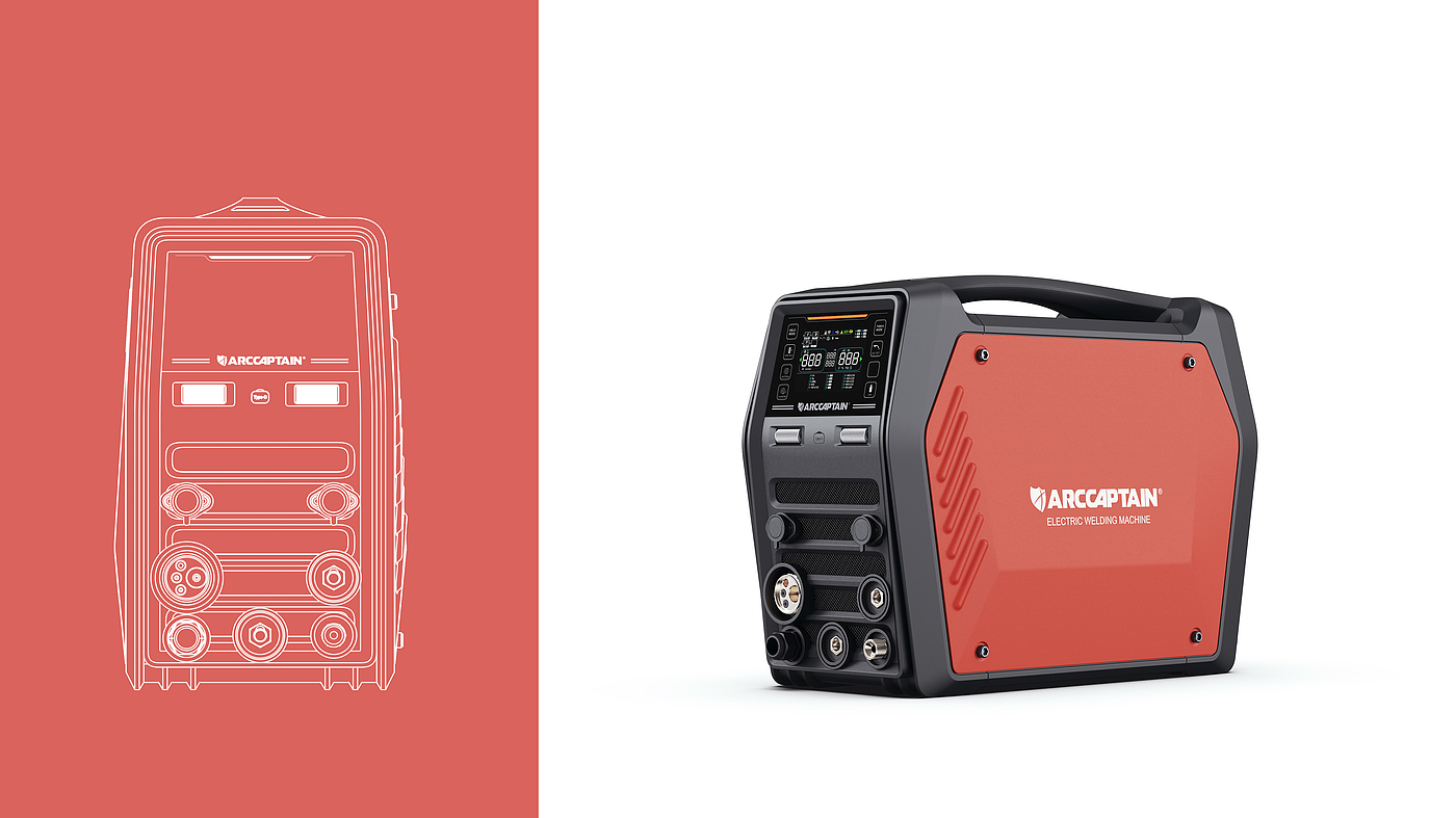 Electric welding machine，Curiosity Design，Tools and equipment，multi-function，