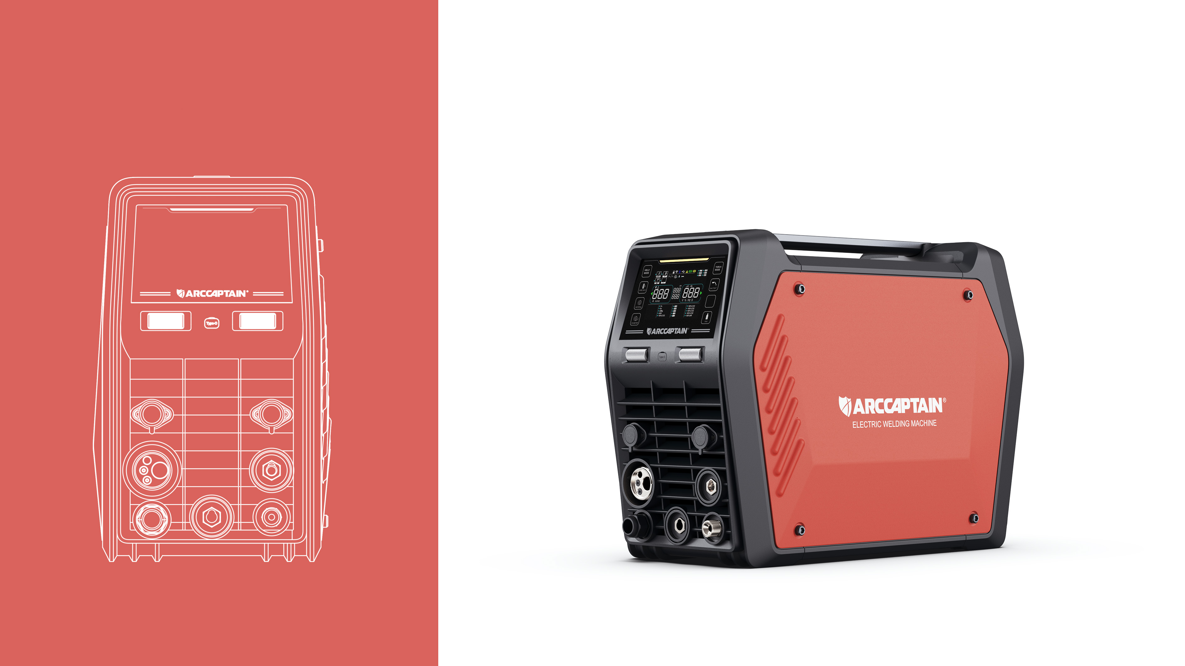 Electric welding machine，Curiosity Design，Tools and equipment，multi-function，