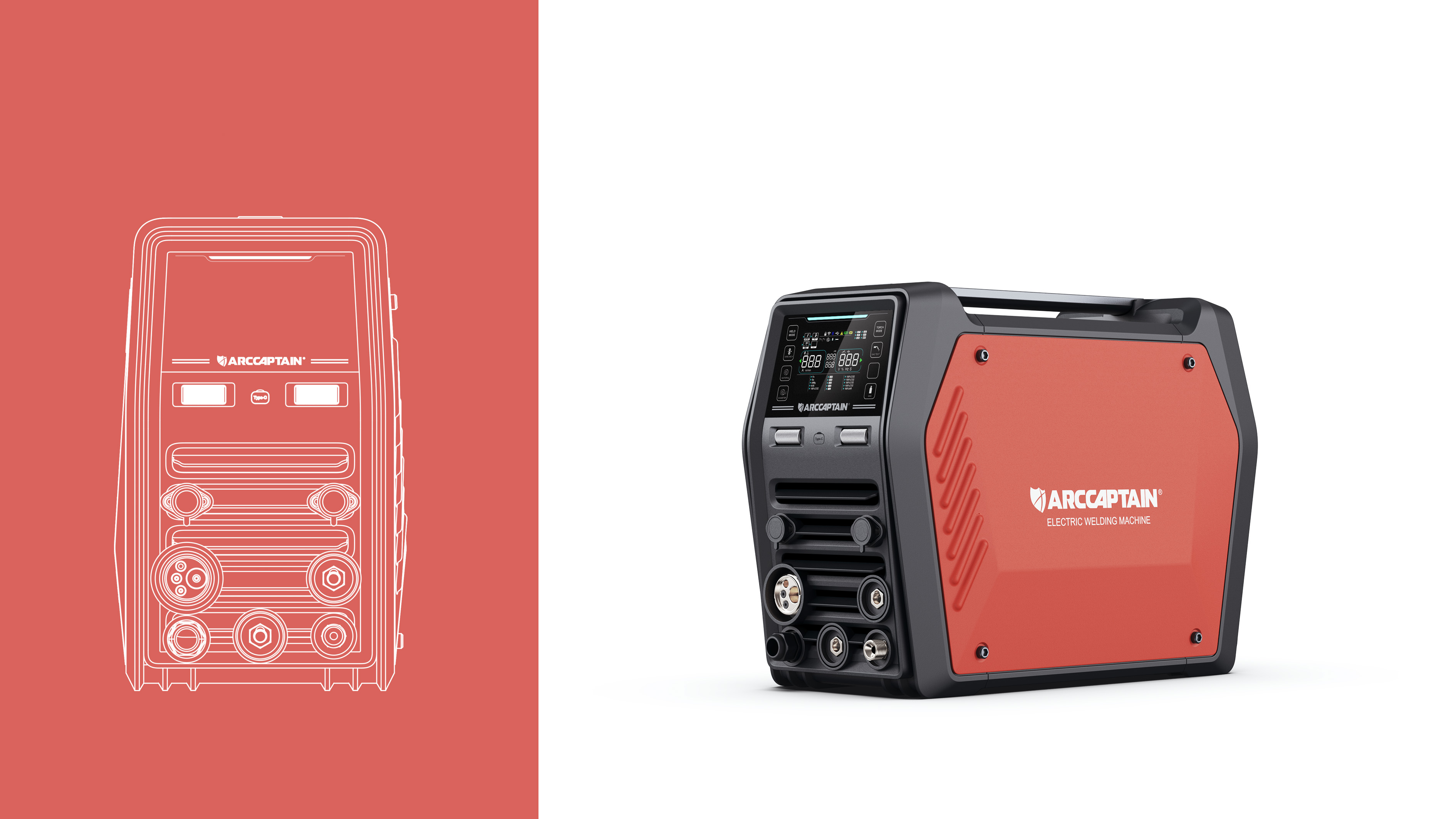 Electric welding machine，Curiosity Design，Tools and equipment，multi-function，