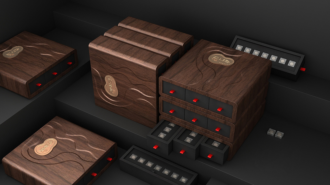 Cistanche package design，Cistanche gift box packaging design，Packaging Design of Nourishing Health Products，
