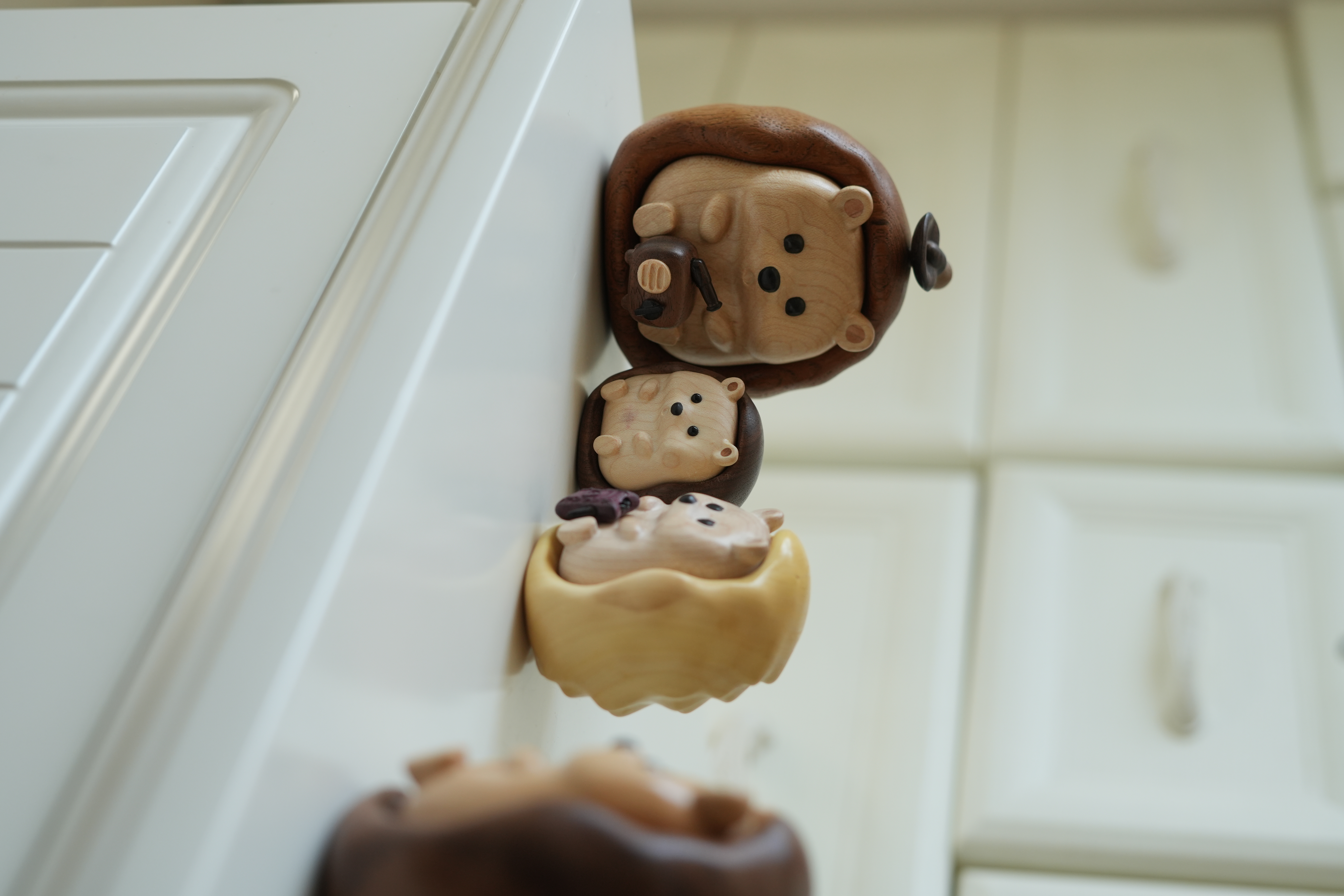 Original Wood，Solid wood products，Cute hedgehog，Solid wood ornaments，Handicrafts，