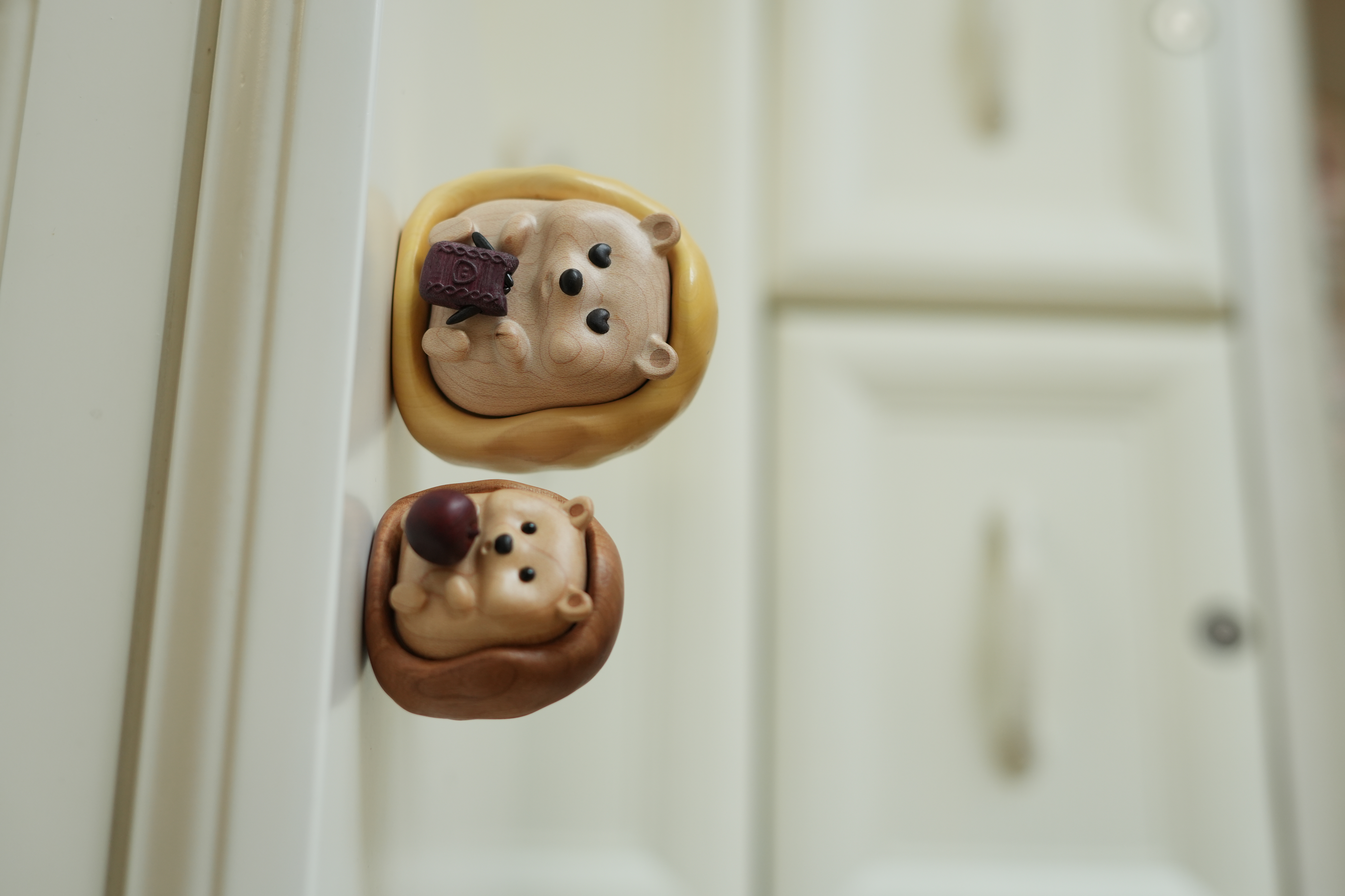 Original Wood，Solid wood products，Cute hedgehog，Solid wood ornaments，Handicrafts，