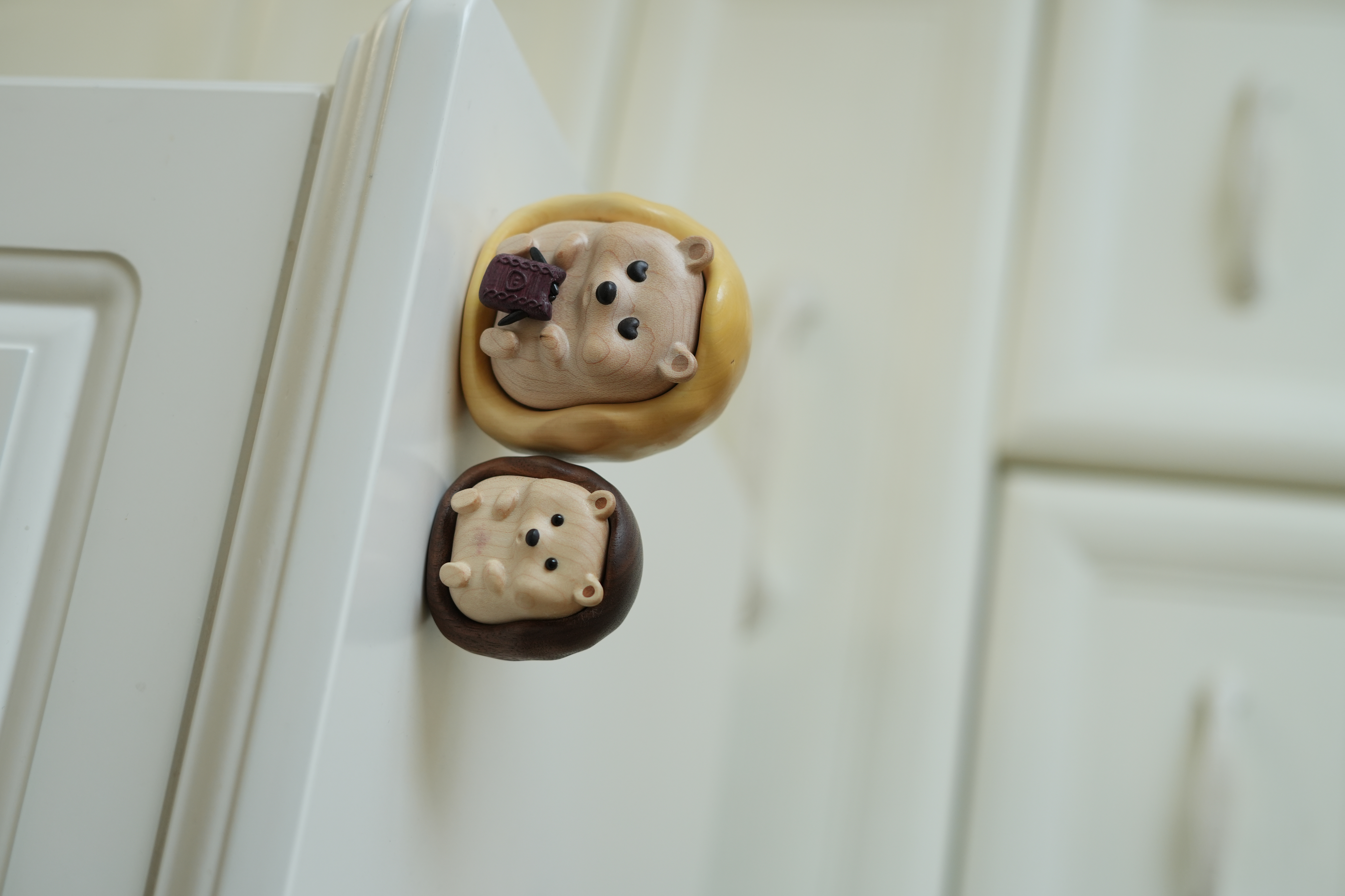 Original Wood，Solid wood products，Cute hedgehog，Solid wood ornaments，Handicrafts，