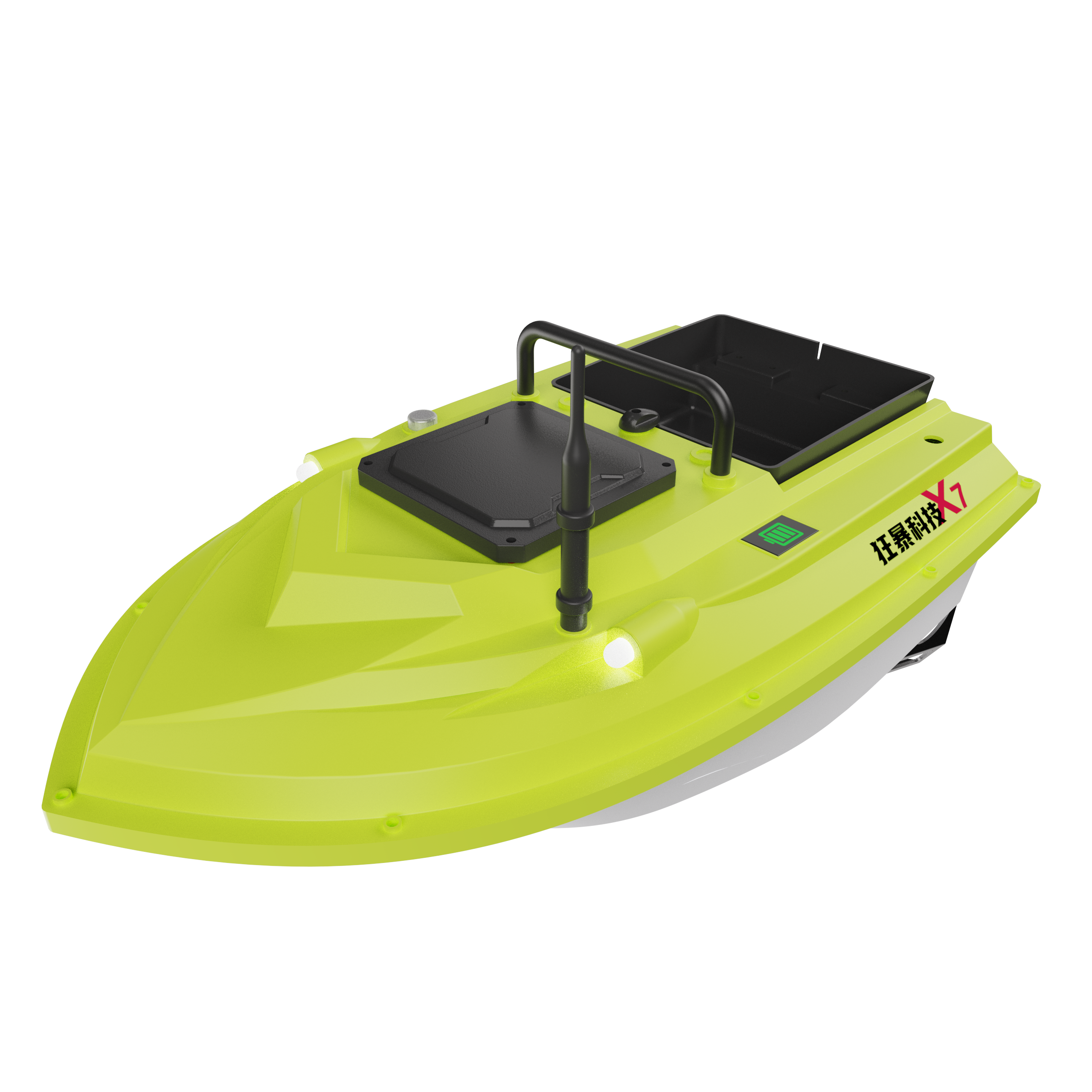 Fishing gear, towing boat，