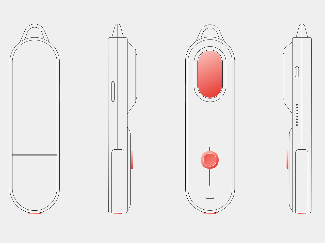 Health Tool，conceptual design，Digital thermometer，Medical supplies，