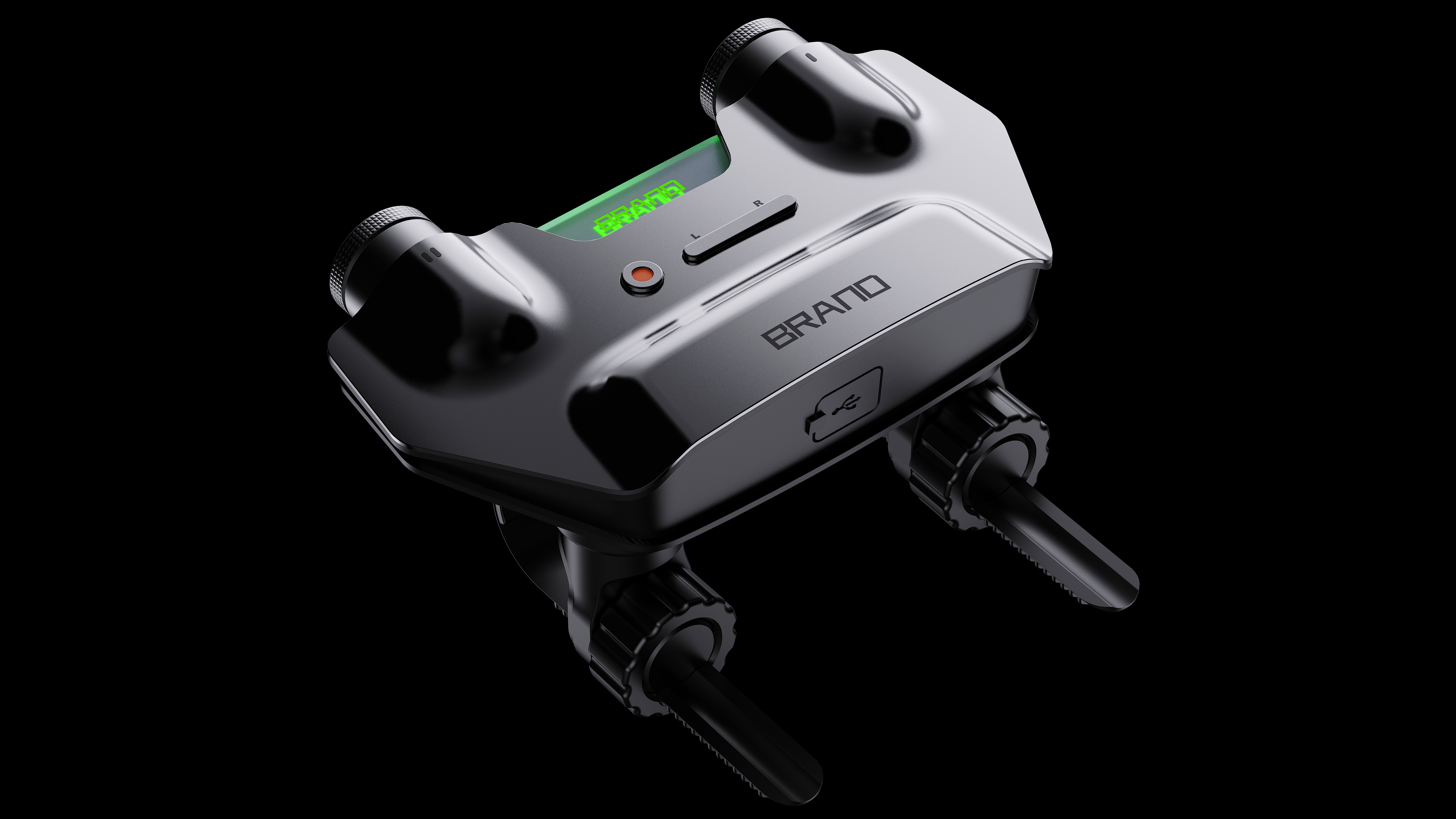 industrial design，product design，outdoors，Bicycle light design，conceptual design，