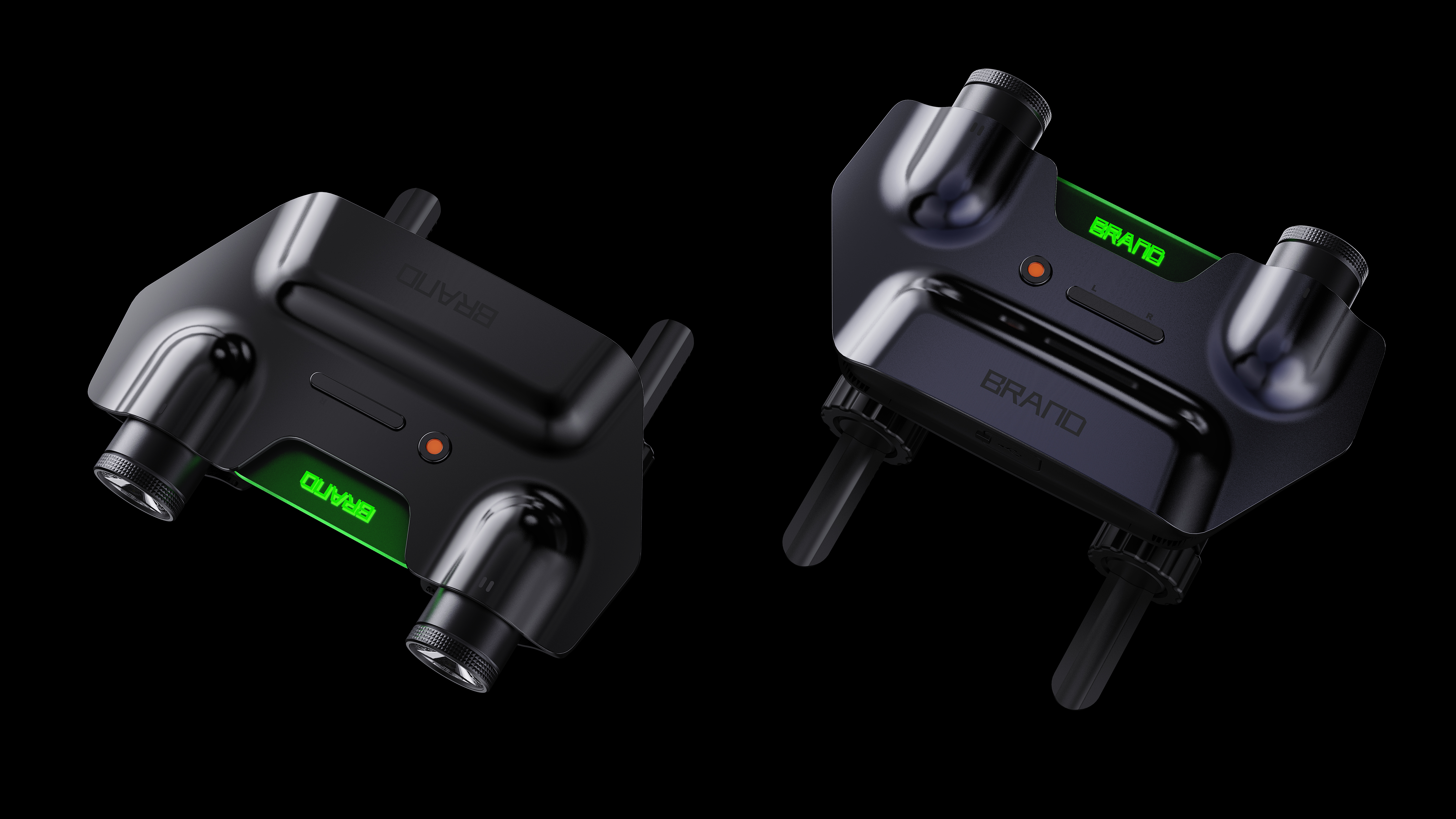 industrial design，product design，outdoors，Bicycle light design，conceptual design，