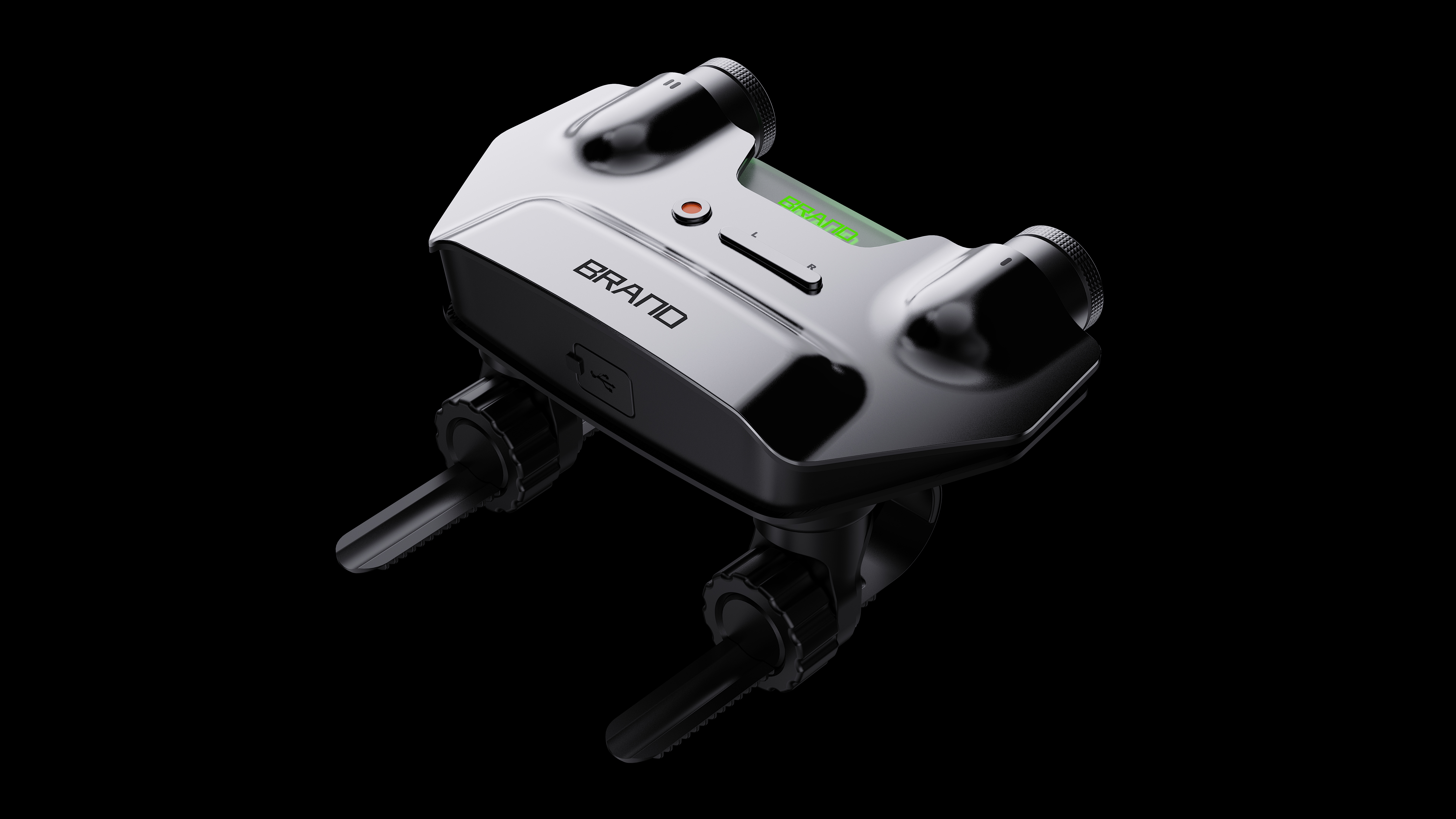 industrial design，product design，outdoors，Bicycle light design，conceptual design，