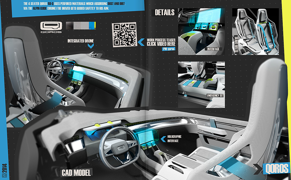 industrial design，Automobile design，Interior design，Hand drawn，conceptual design，