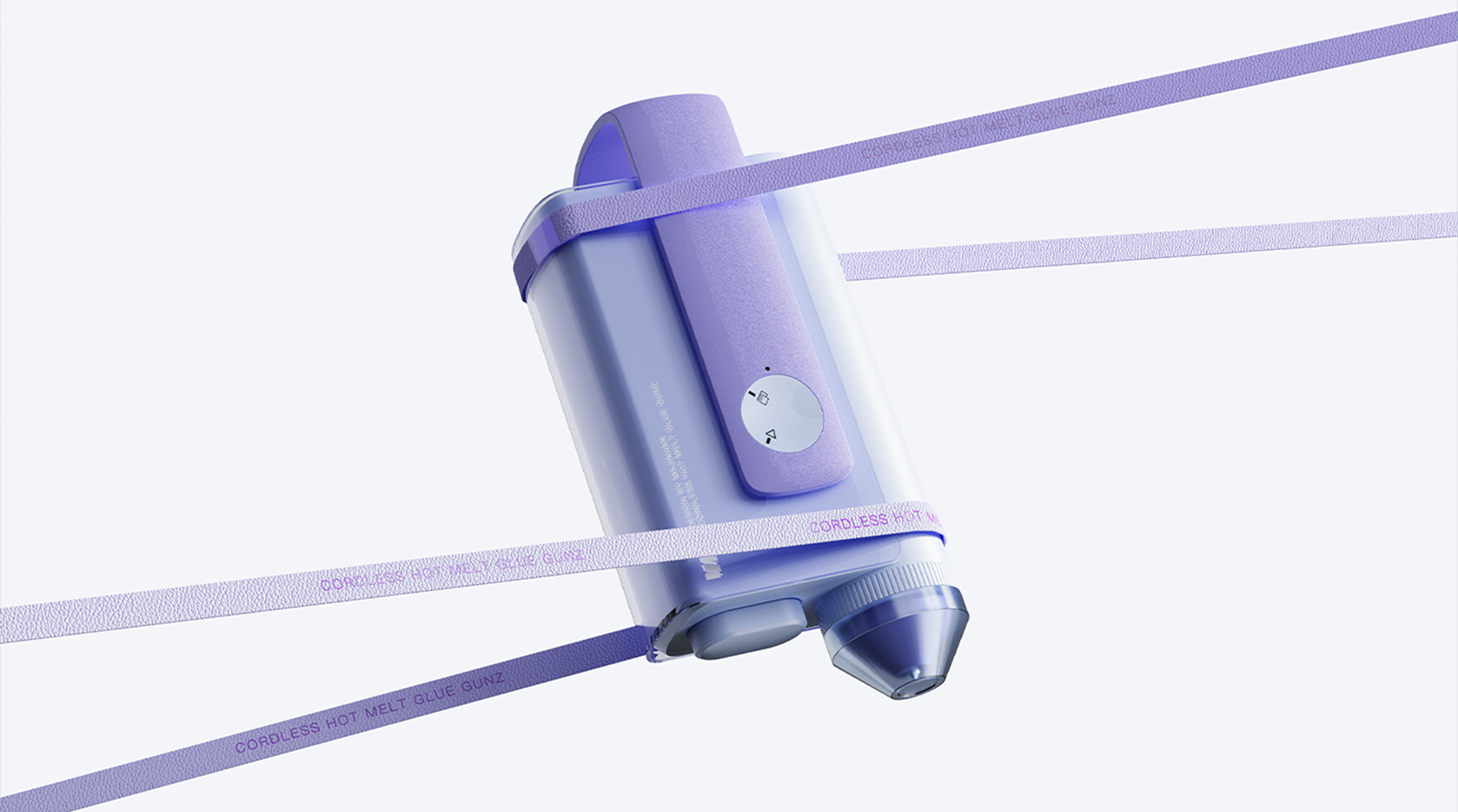 Wireless glue gun，Office Supplies，conceptual design，