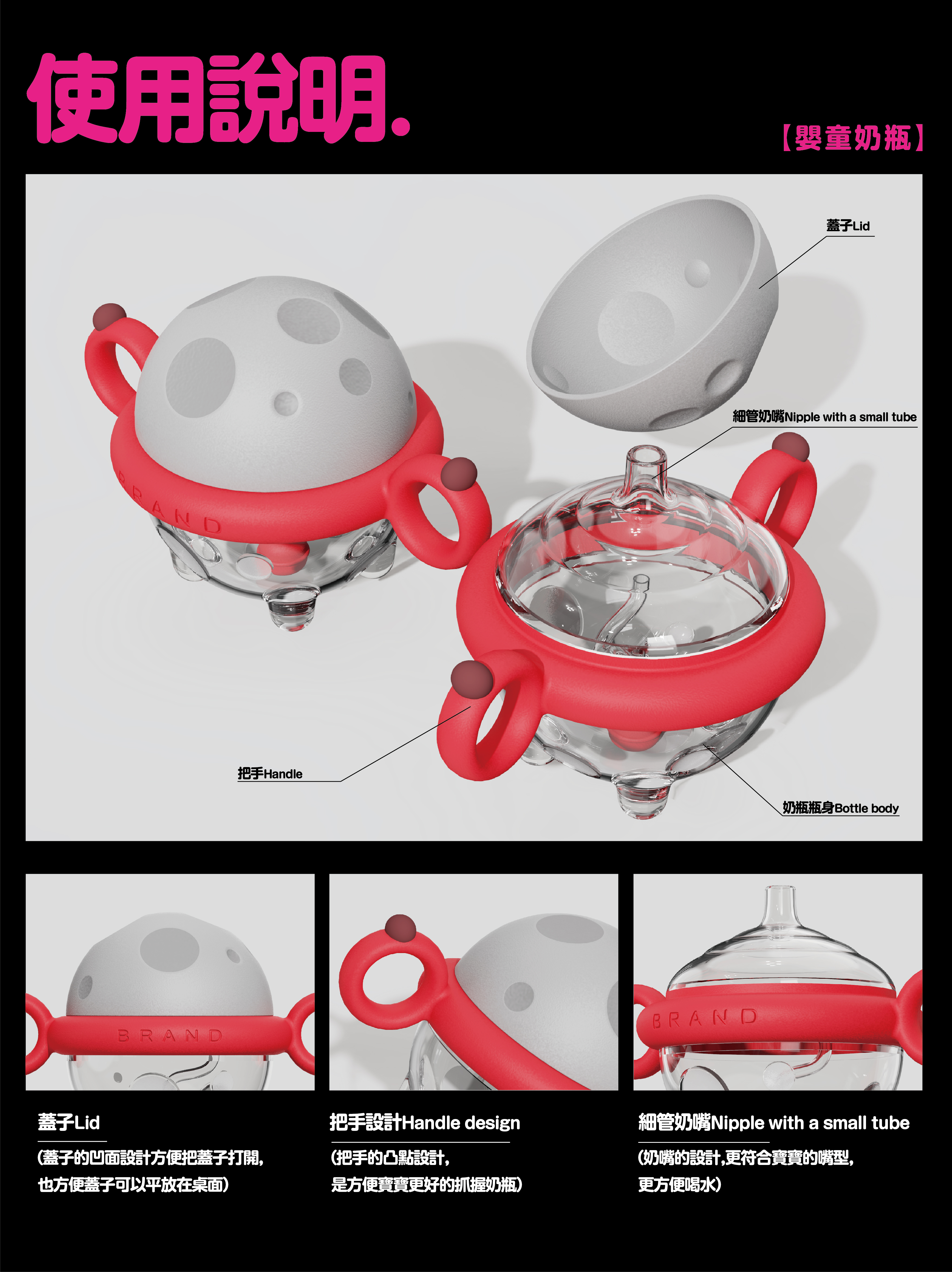 Baby Bottle，Appearance design，