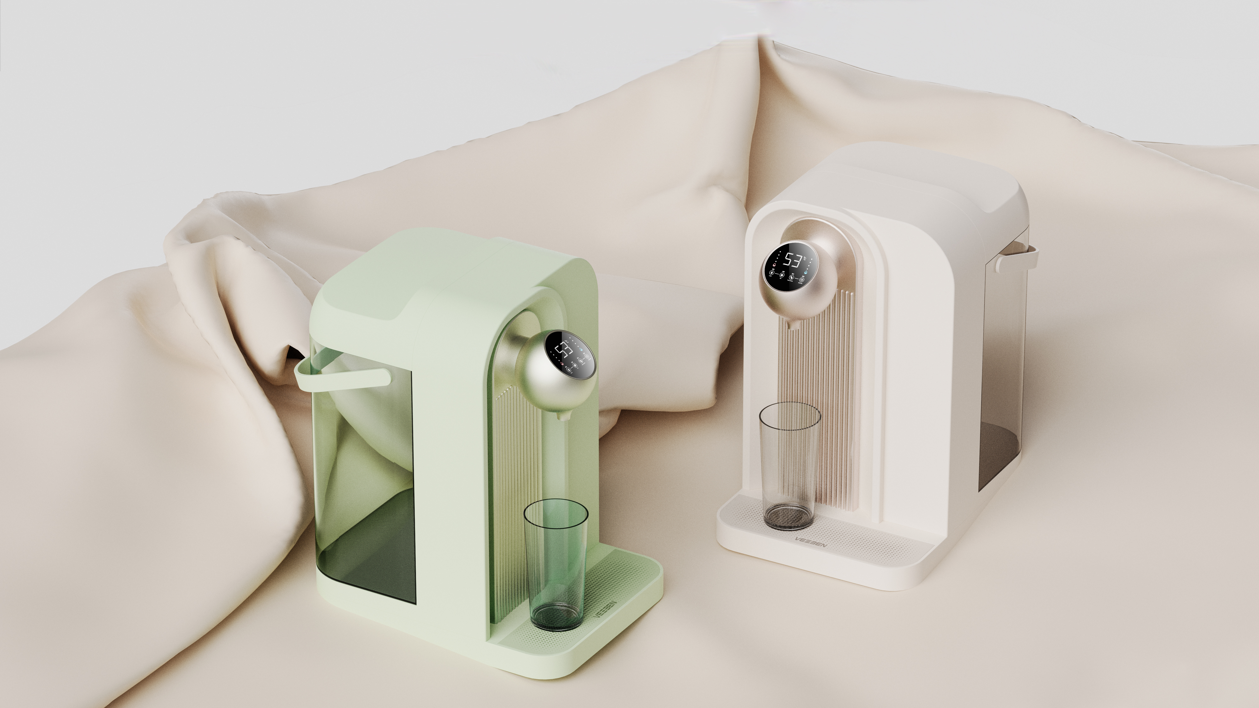 Water dispenser，Tea bar machine，drinking water，small home appliances，Kettle，product design，