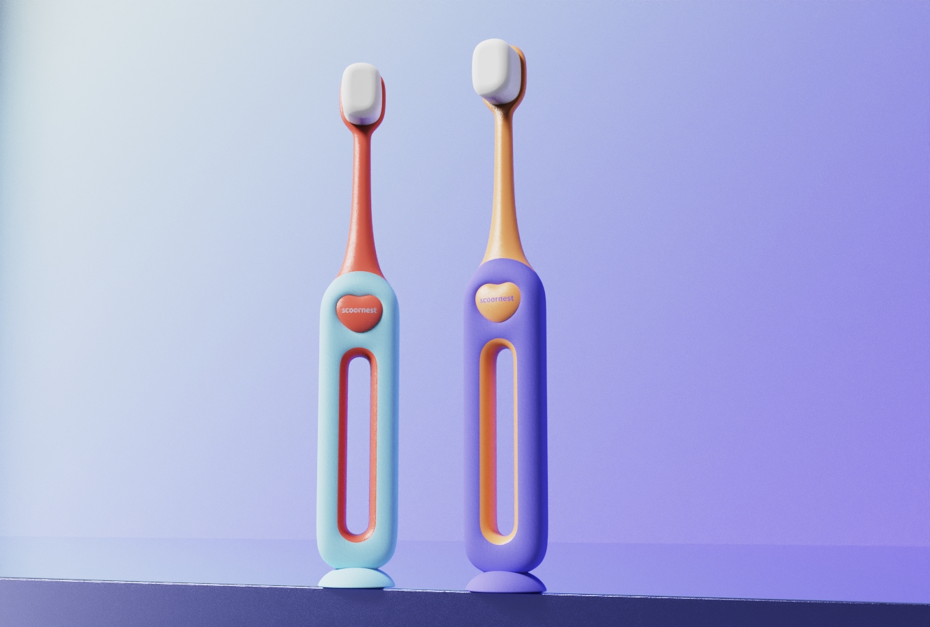 children，toothbrush，lovely，Hollowed out，