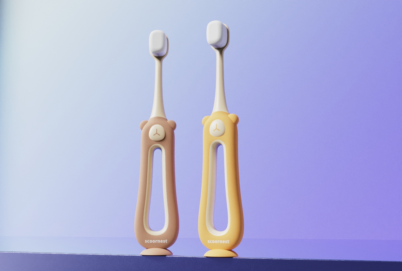 children，toothbrush，lovely，Hollowed out，