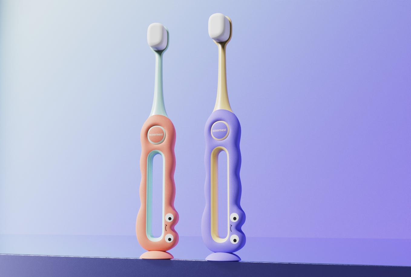 children，toothbrush，lovely，Hollowed out，