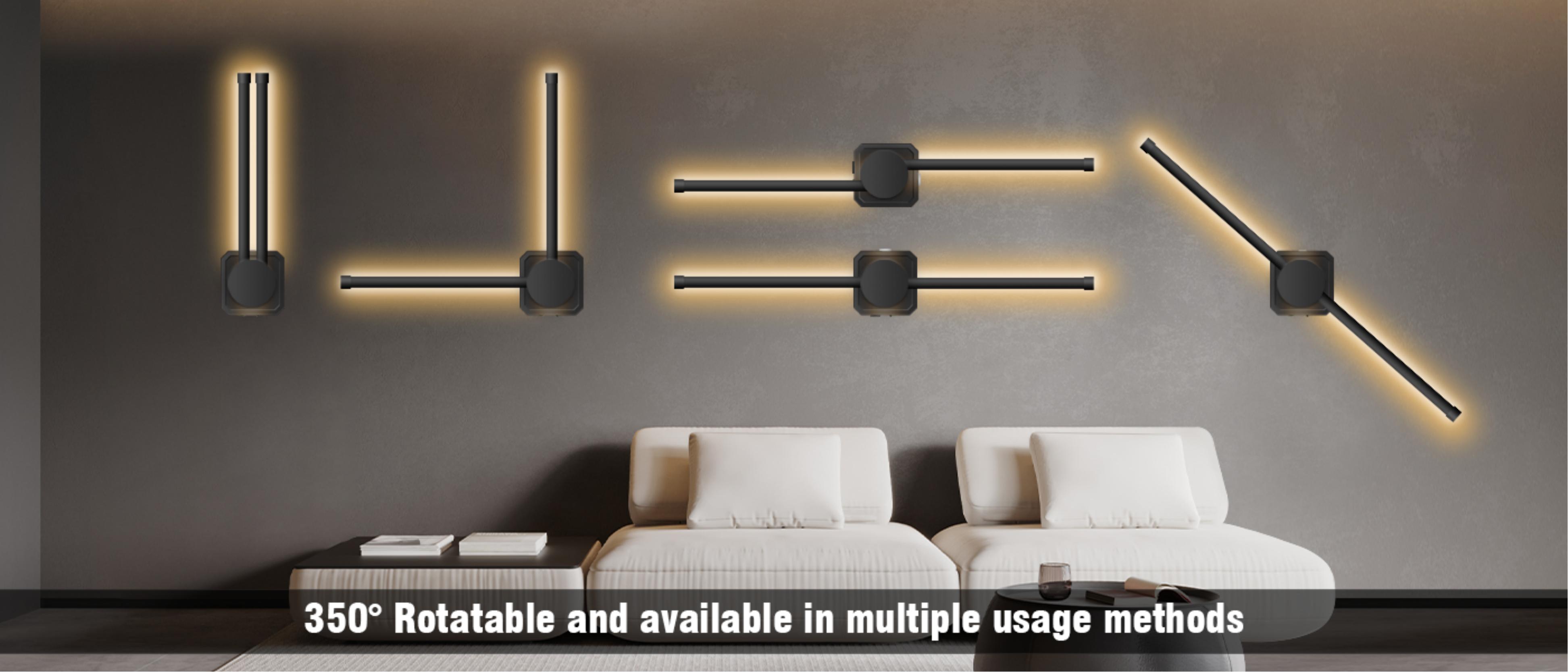 Wall lamp，bendable wall lamp，Home wall lamp，Bathroom wall lamp，Metal wall lamp，Indoor wall lamp，