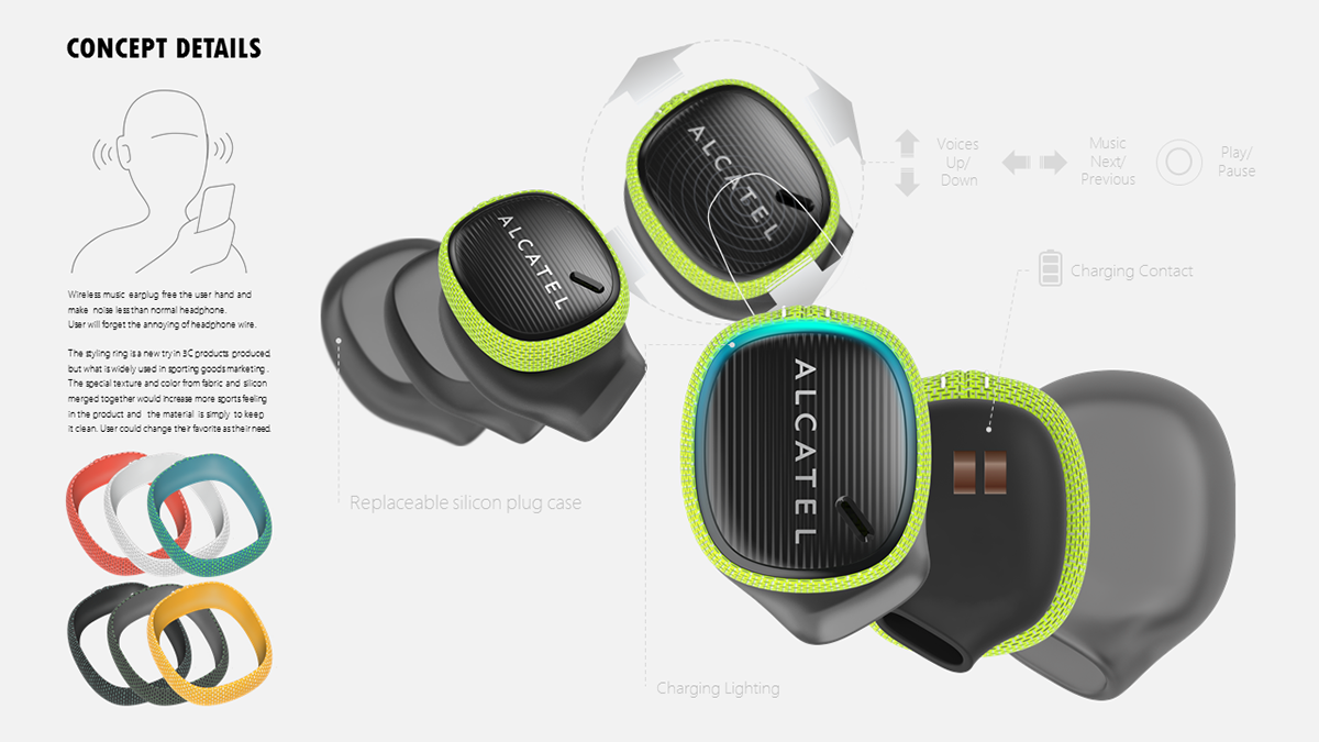 industrial design，Electronics，motion，headset，Bluetooth，