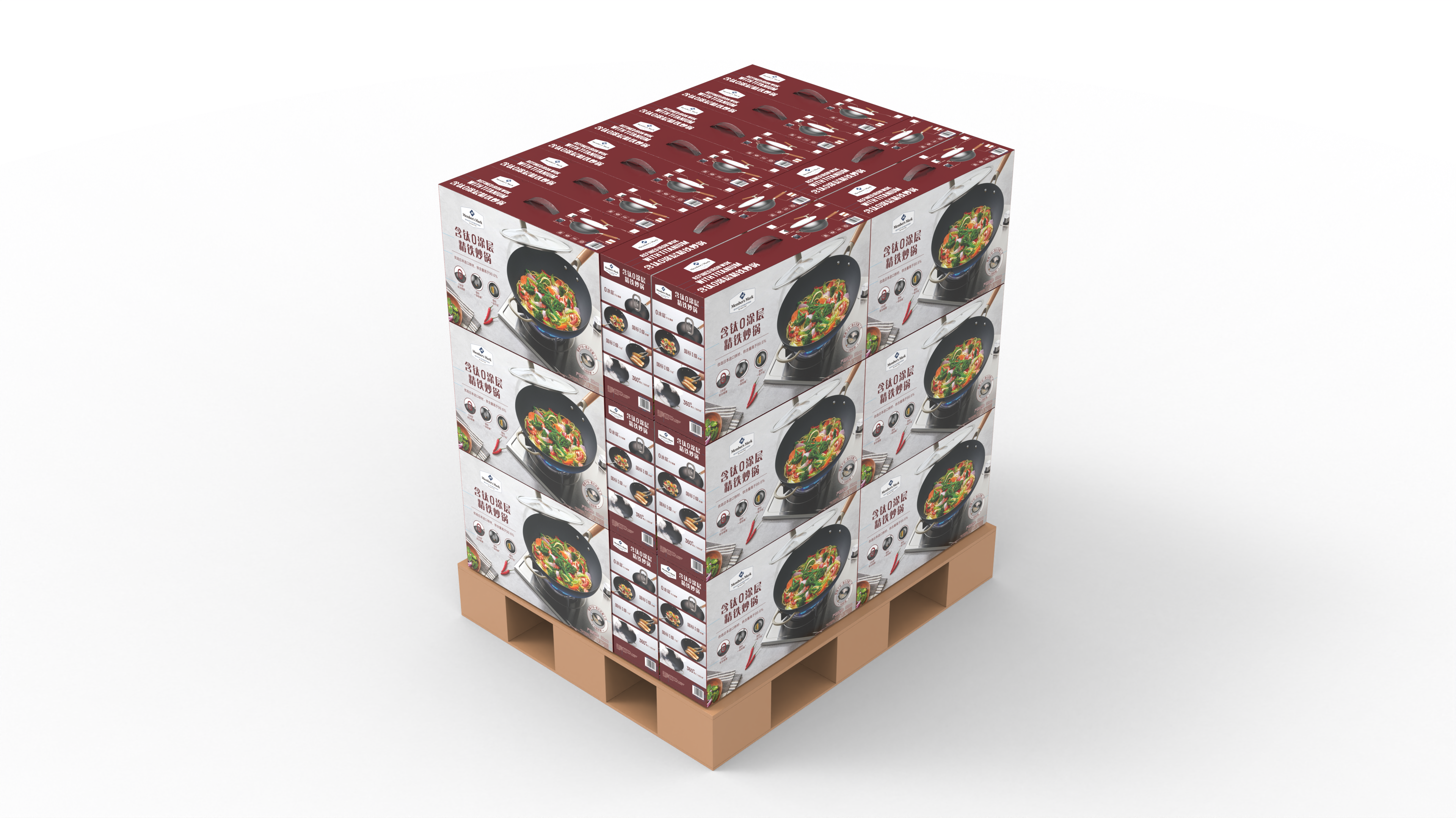 stainless iron pan，