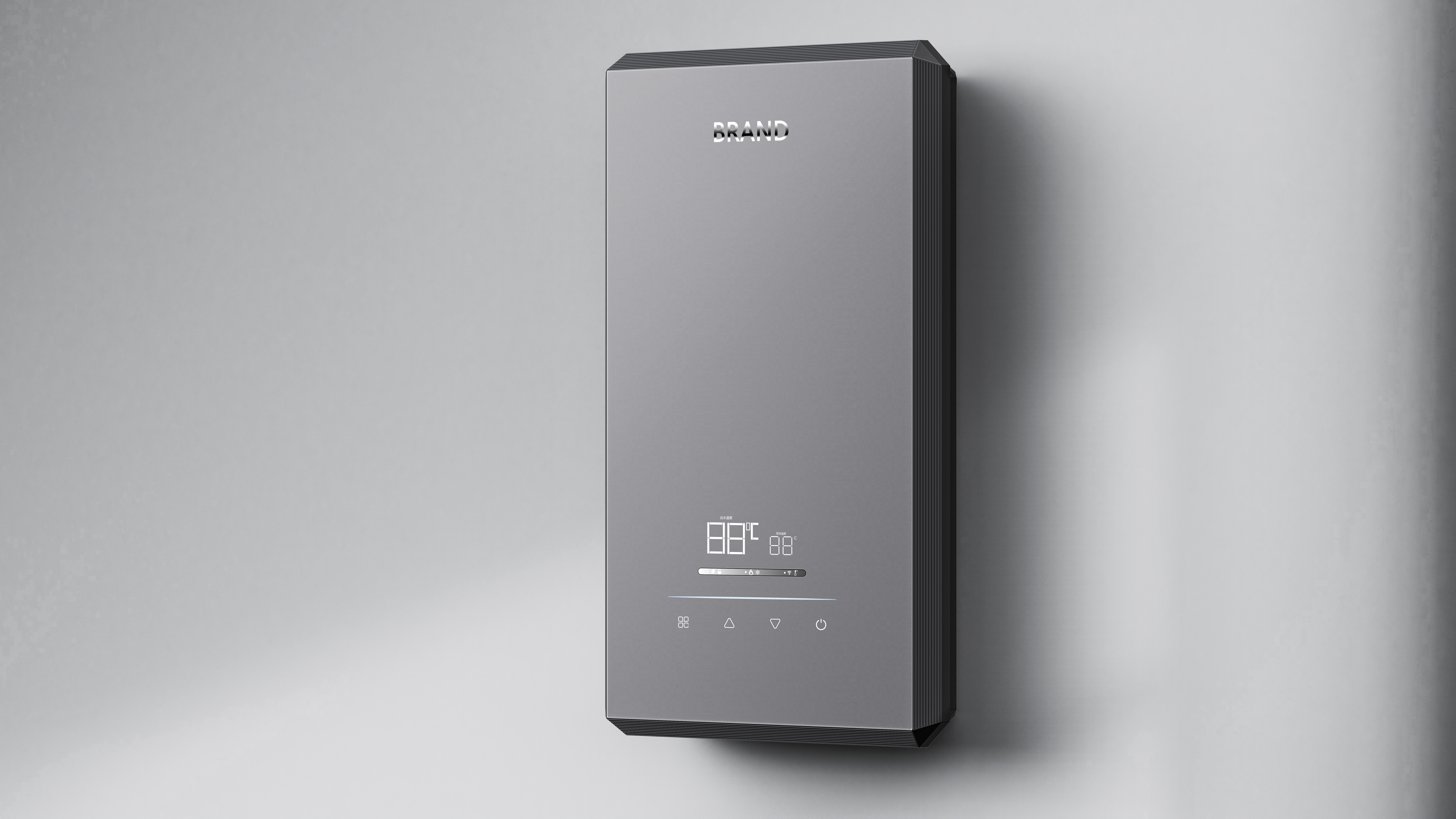 Minimalist geometry，Water heater design，Hard wind，