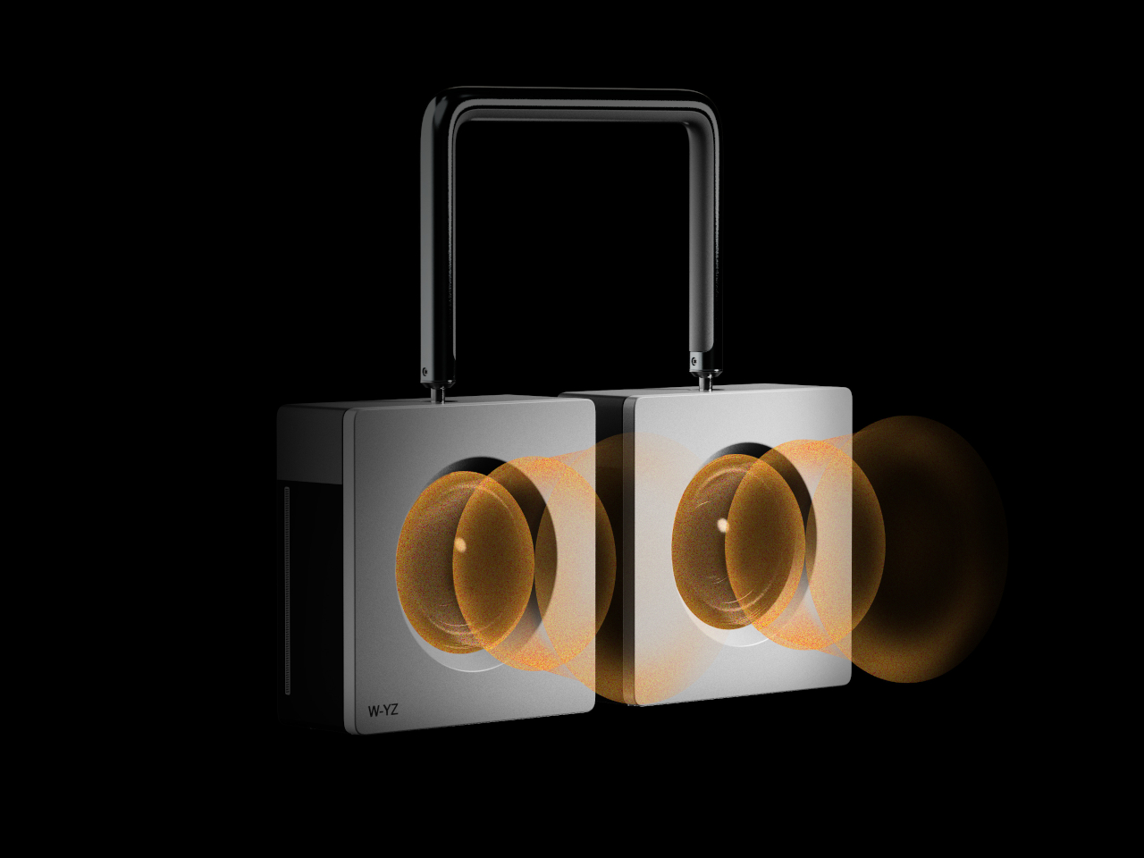 W-YZ，Portable loudspeaker，Digital，Electronic equipment，