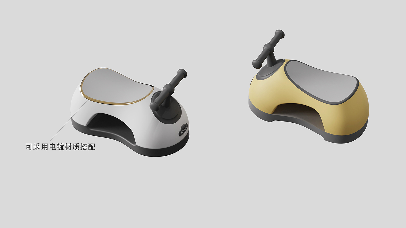 Peanut car，swing car，product design，