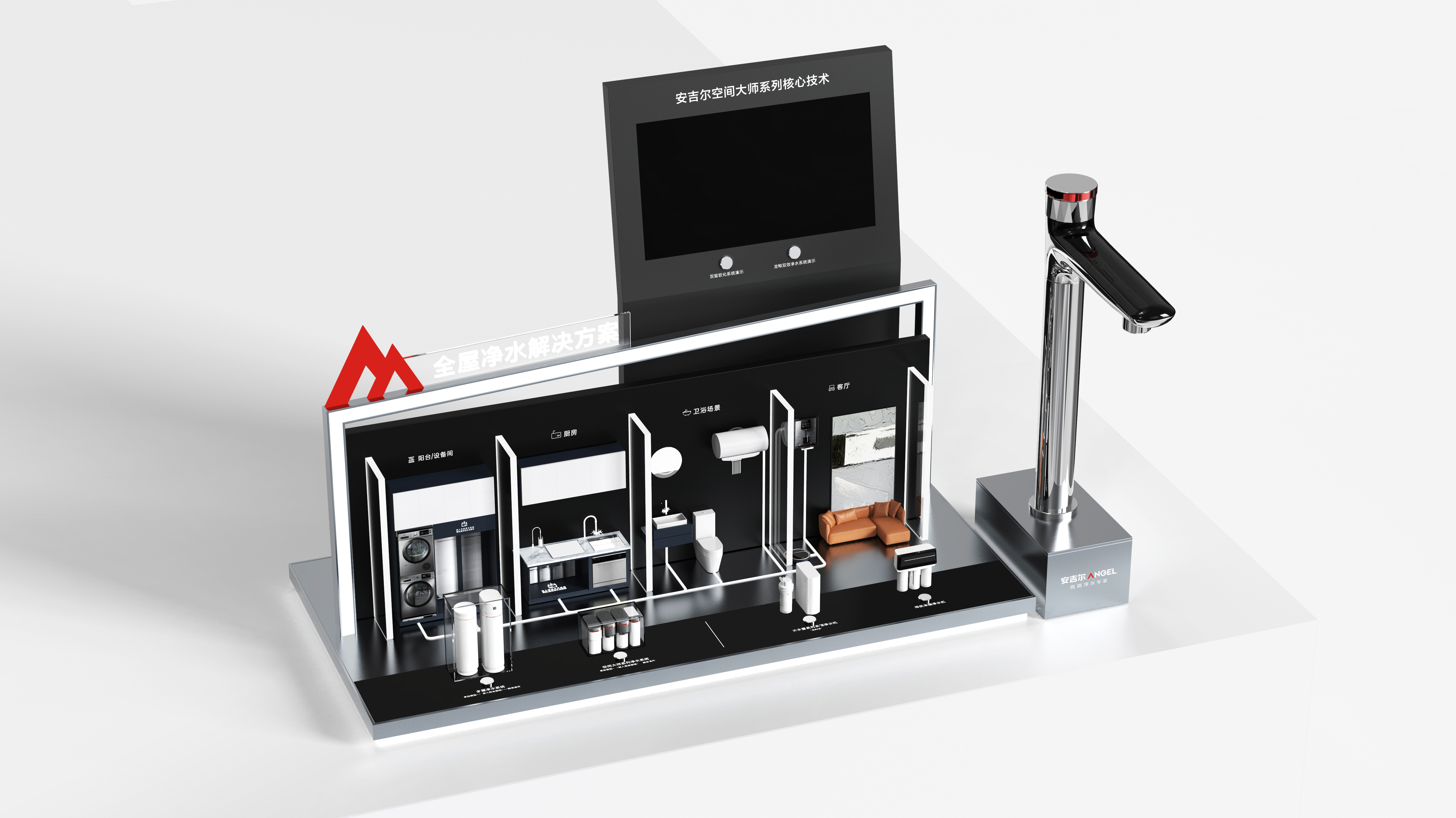 Water purifier，Space Master，Demonstration Props，Display props，