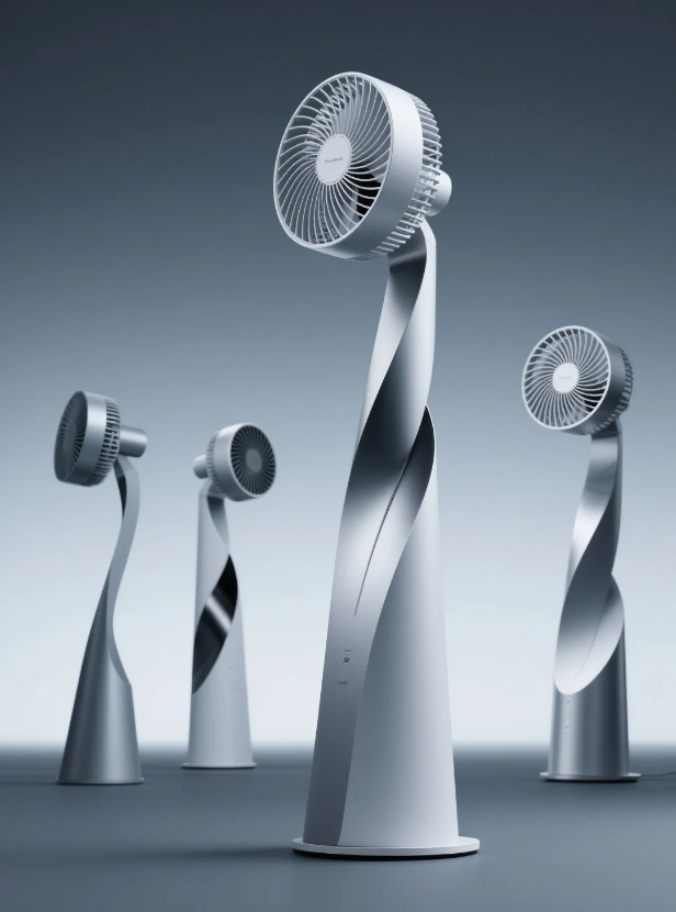 electric fan，Sense of science and technology，Zhongshan Industrial Design，Shunde Industrial Design，Appearance design，designer，design company，