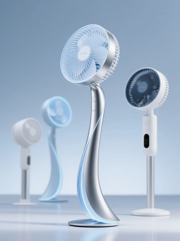 electric fan，Sense of science and technology，Zhongshan Industrial Design，Shunde Industrial Design，Appearance design，designer，design company，