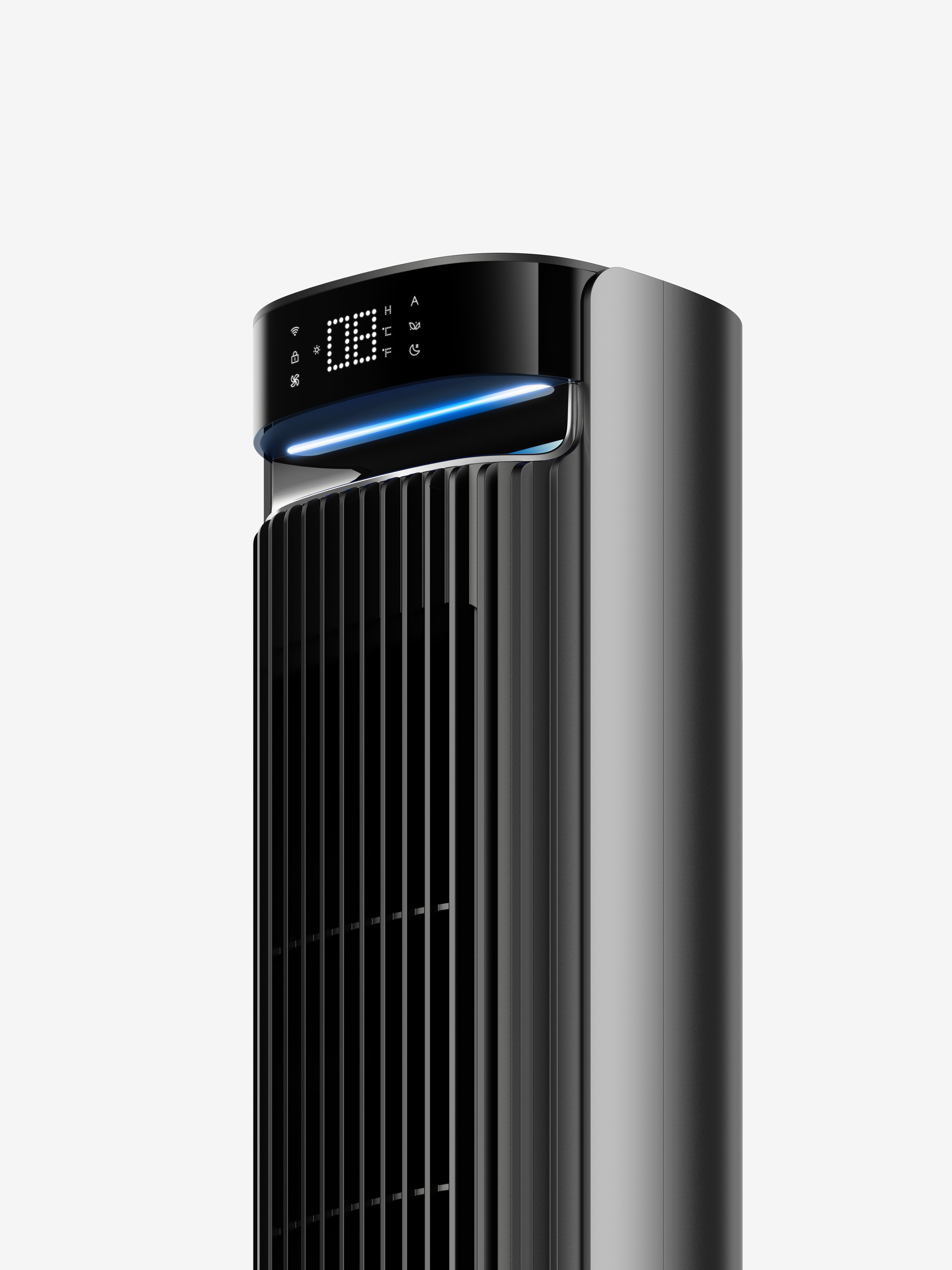 Tower fan，household electrical appliances，product design，industrial design，Fan，