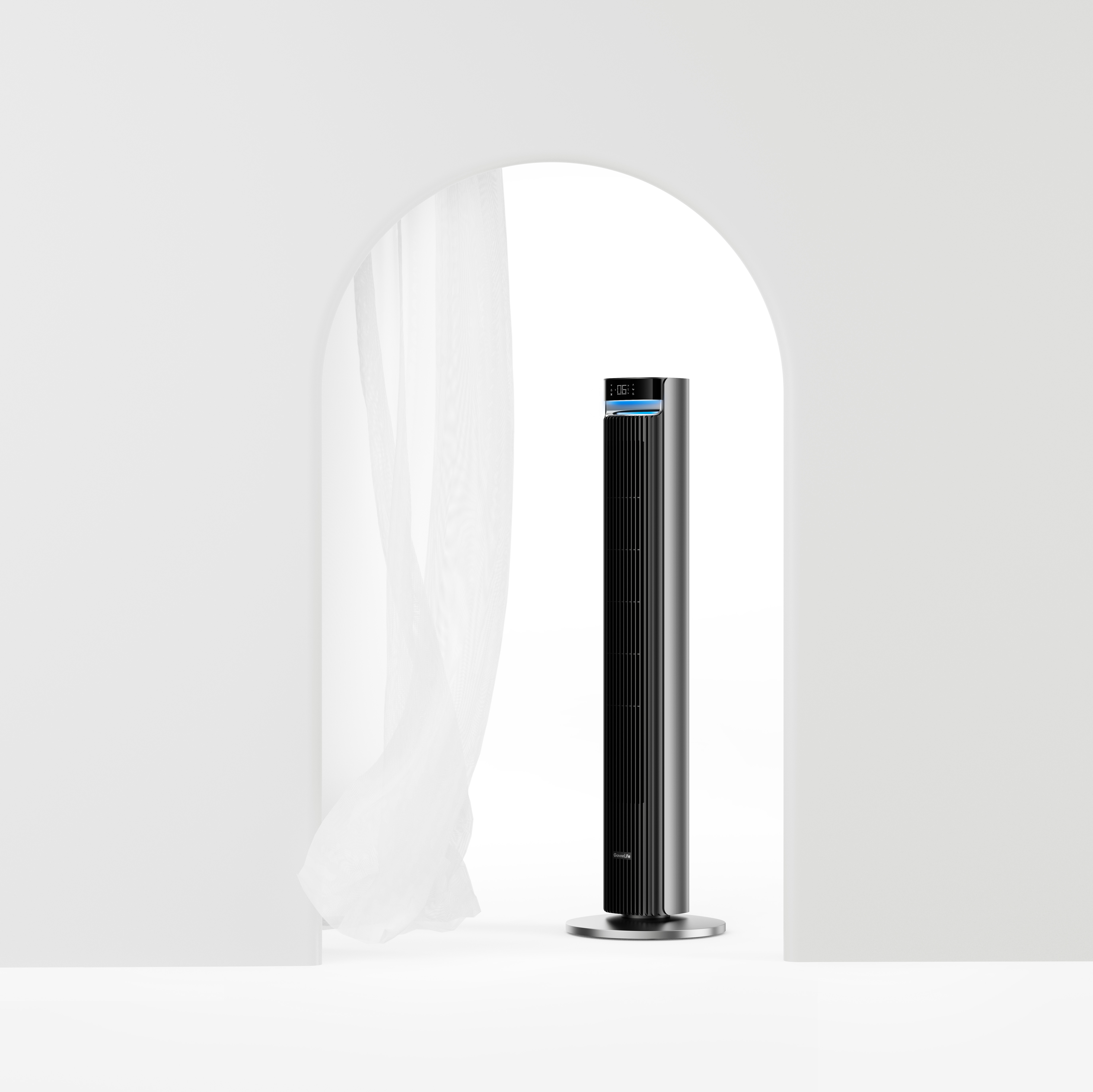 Tower fan，household electrical appliances，product design，industrial design，Fan，